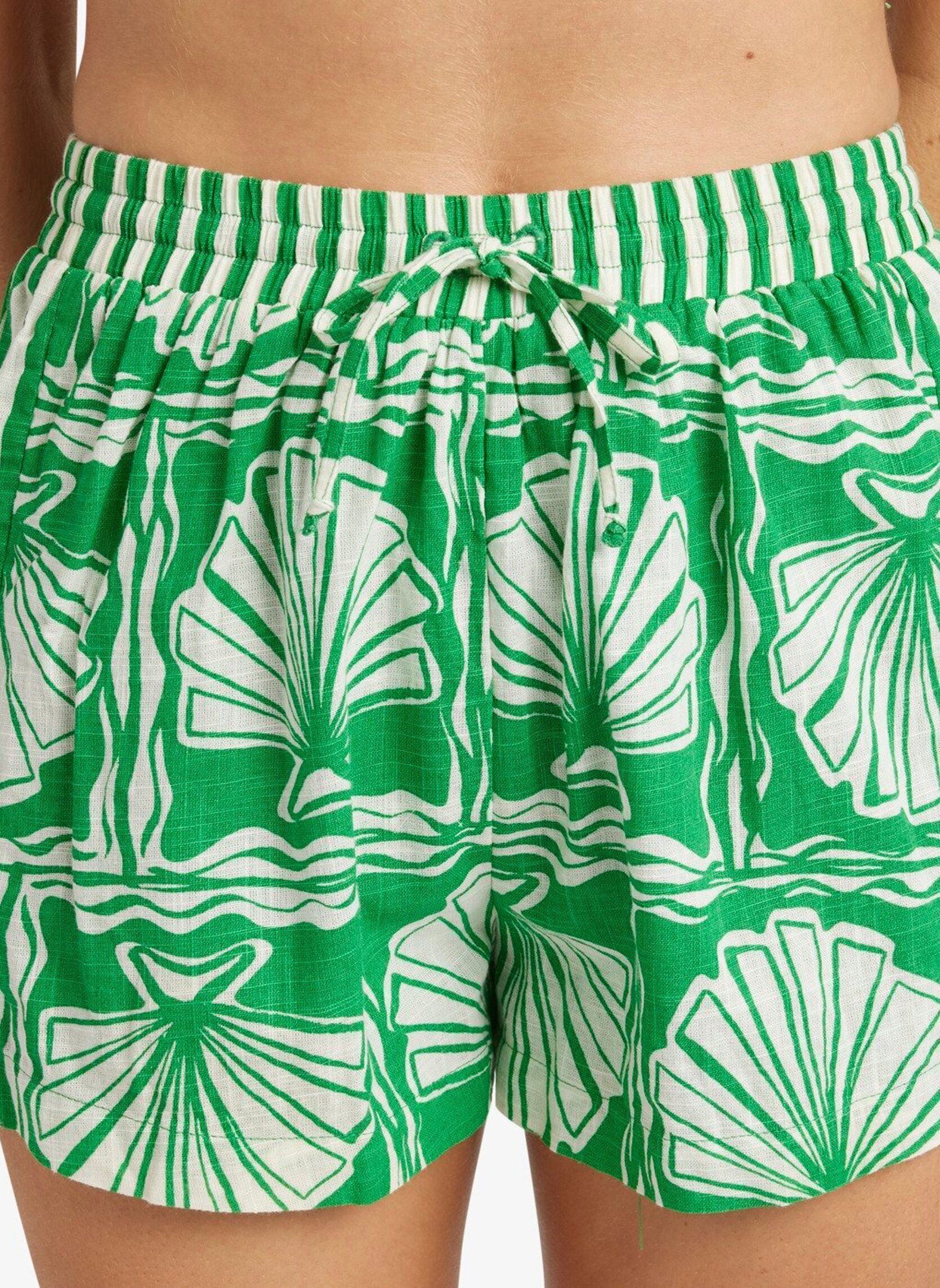 Shorts Sea Shell Short femme vert Billabong Shorts Sea Shell Short femme vert Kelly Green