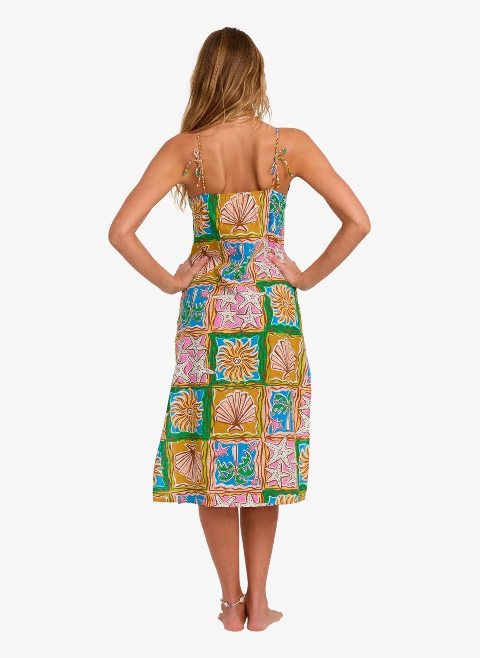Jurken Heat Dream Midi dames meerkleurig Billabong Jurken Heat Dream Midi dames meerkleurig Multi