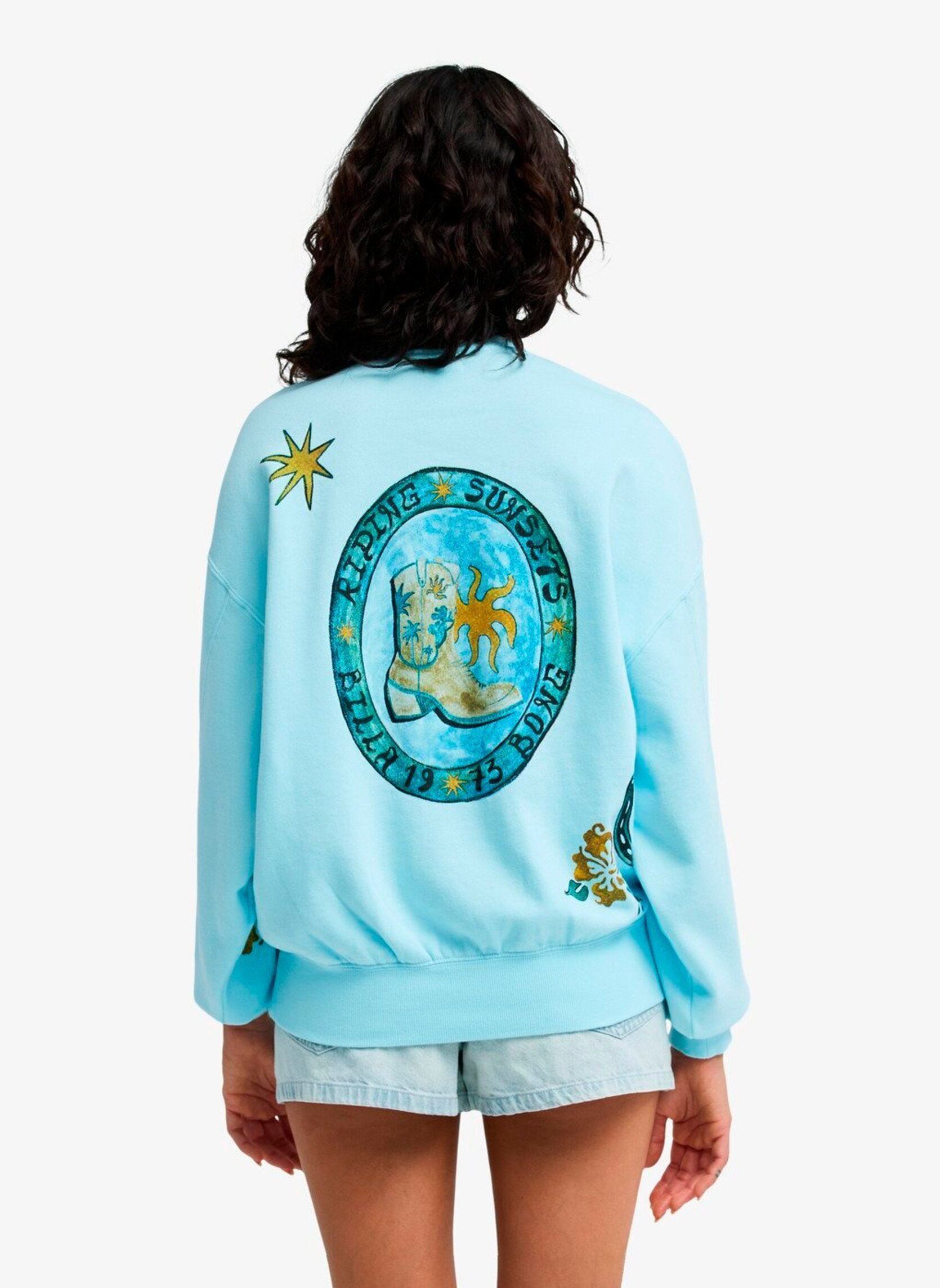 Sweatshirts Sunset Rider Kendal Crew femme bleu Billabong Sweatshirts Sunset Rider Kendal Crew femme bleu CLEARWATER