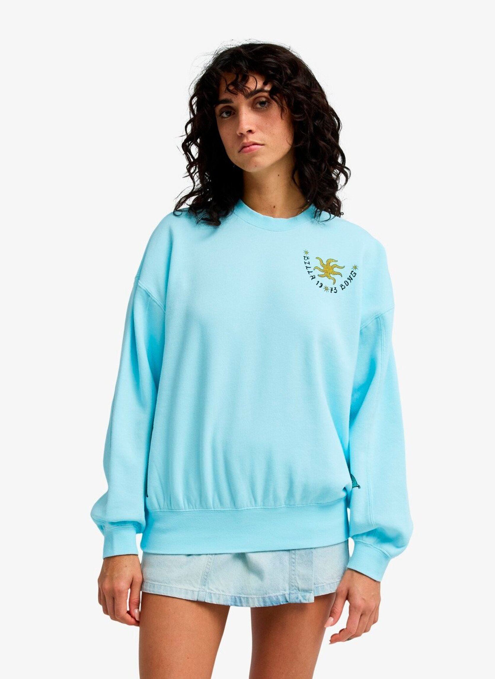 Sweatshirts Sunset Rider Kendal Crew femme bleu Billabong Sweatshirts Sunset Rider Kendal Crew femme bleu CLEARWATER