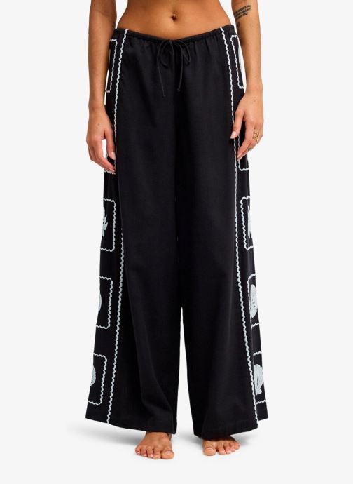 Billabong Wijde broeken Sea Side Dreamer Pnt dames zwart