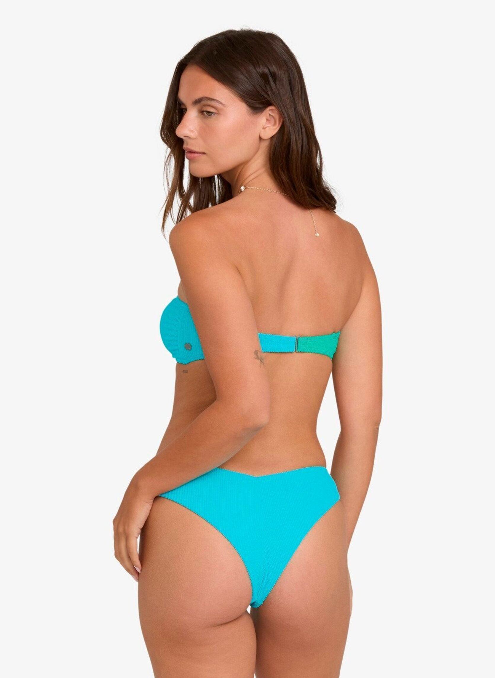 Bas de maillot tanga Sunrays V Hike femme bleu Billabong Bas de maillot tanga Sunrays V Hike femme bleu Ocean Spray