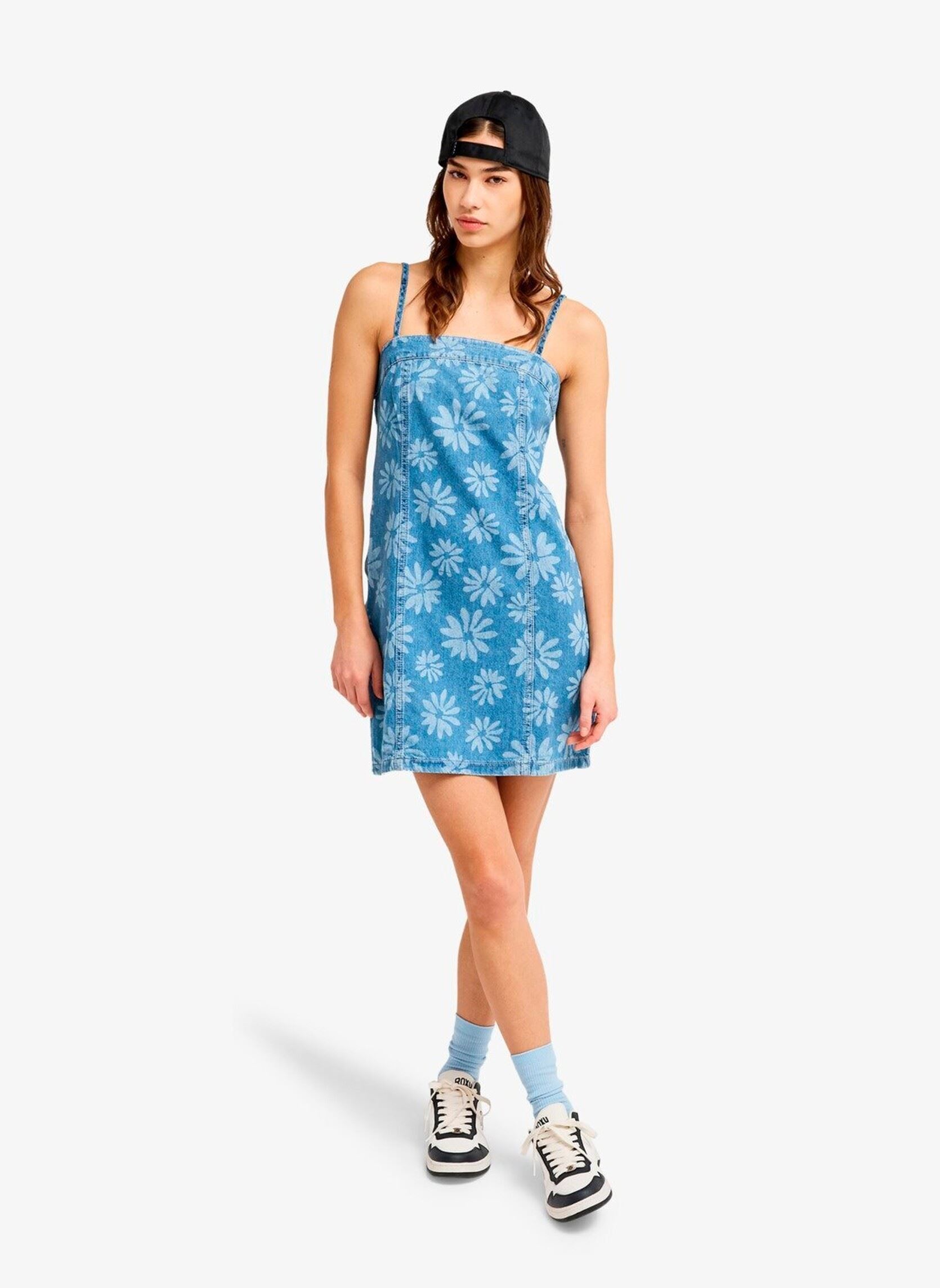 Jurken Dreamy Daze dames blauw Roxy Jurken Dreamy Daze dames blauw SURF WASH