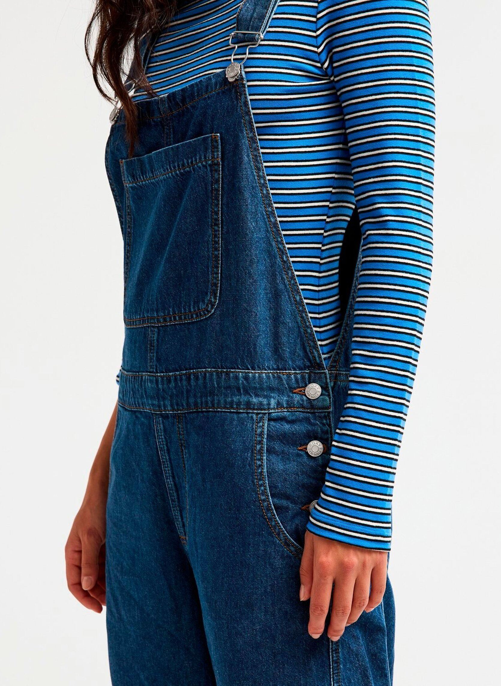 Latzhosen Wild Heart Overall damen blau Roxy Latzhosen Wild Heart Overall damen blau OCEAN BLUE