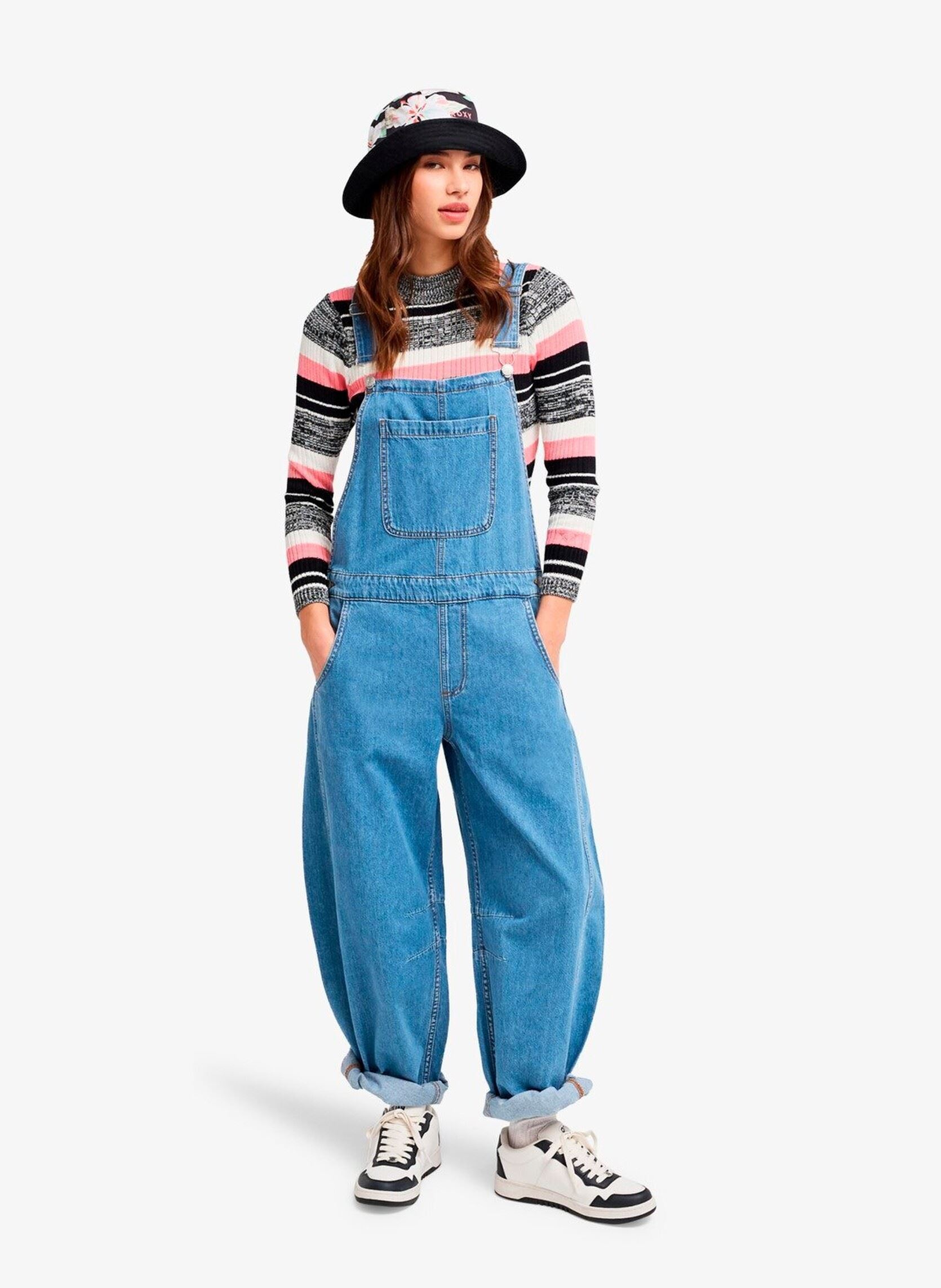 Latzhosen Wild Heart Overall damen blau Roxy Latzhosen Wild Heart Overall damen blau SURF WASH