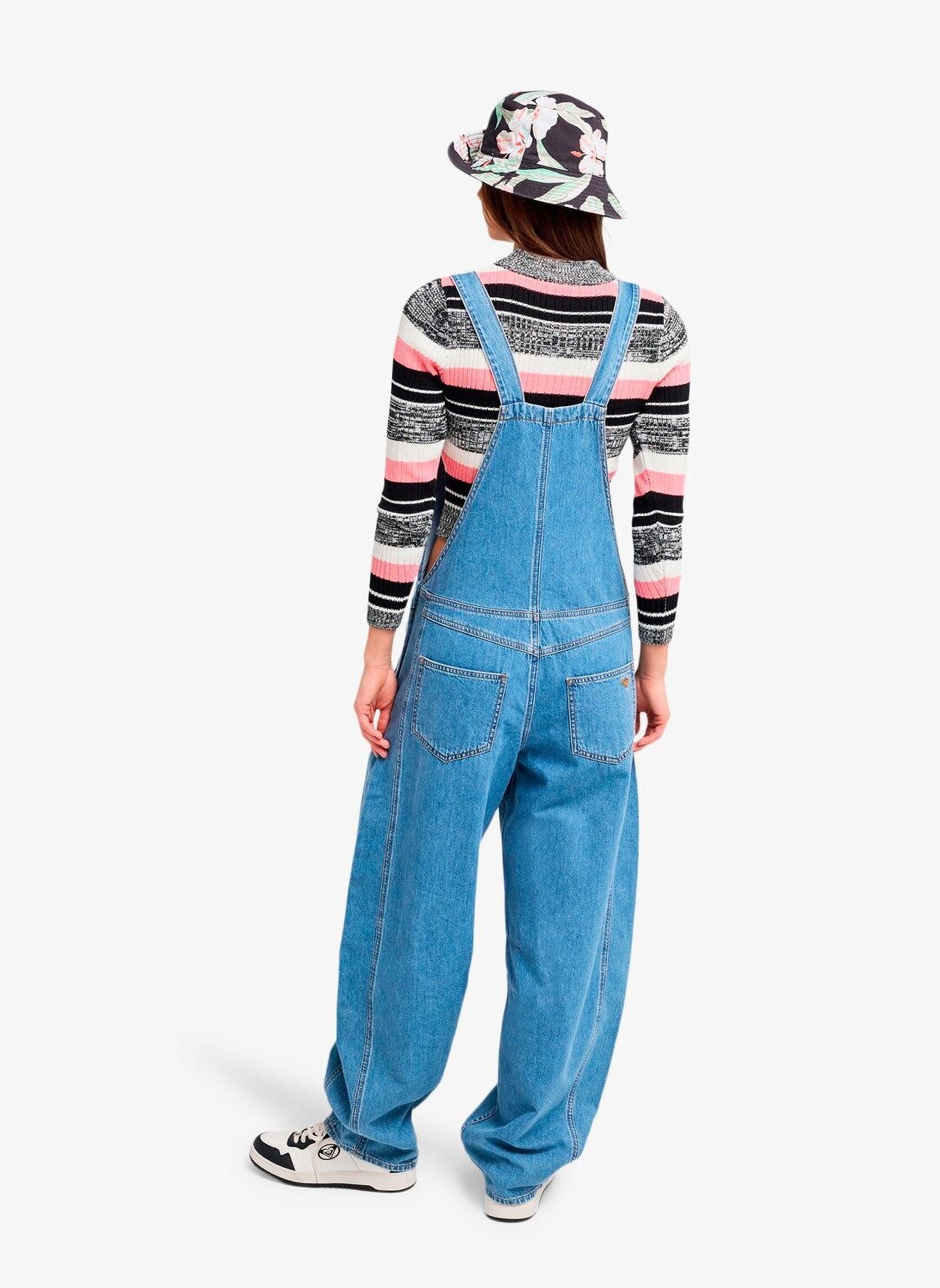 Latzhosen Wild Heart Overall damen blau Roxy Latzhosen Wild Heart Overall damen blau SURF WASH