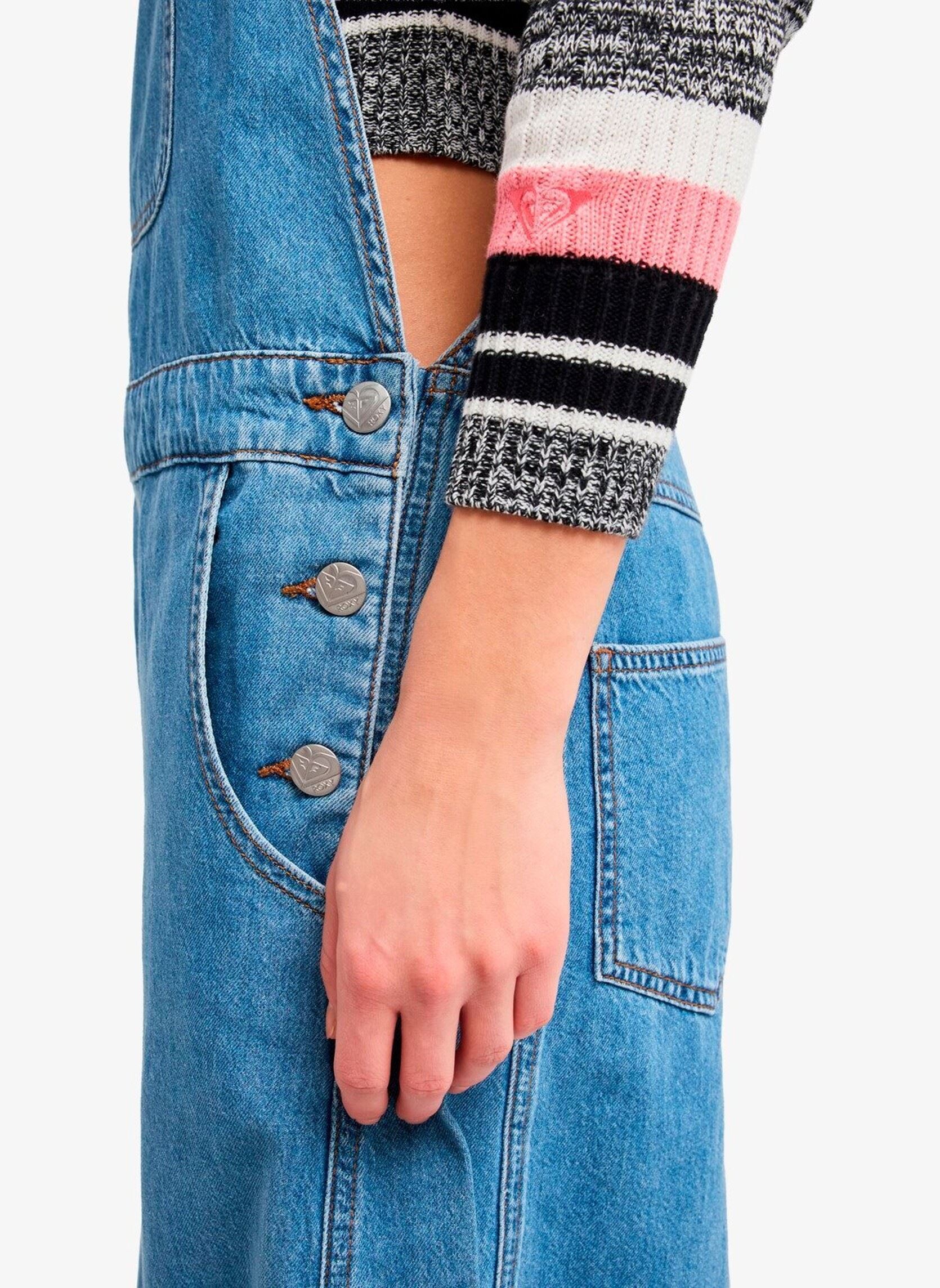 Latzhosen Wild Heart Overall damen blau Roxy Latzhosen Wild Heart Overall damen blau SURF WASH