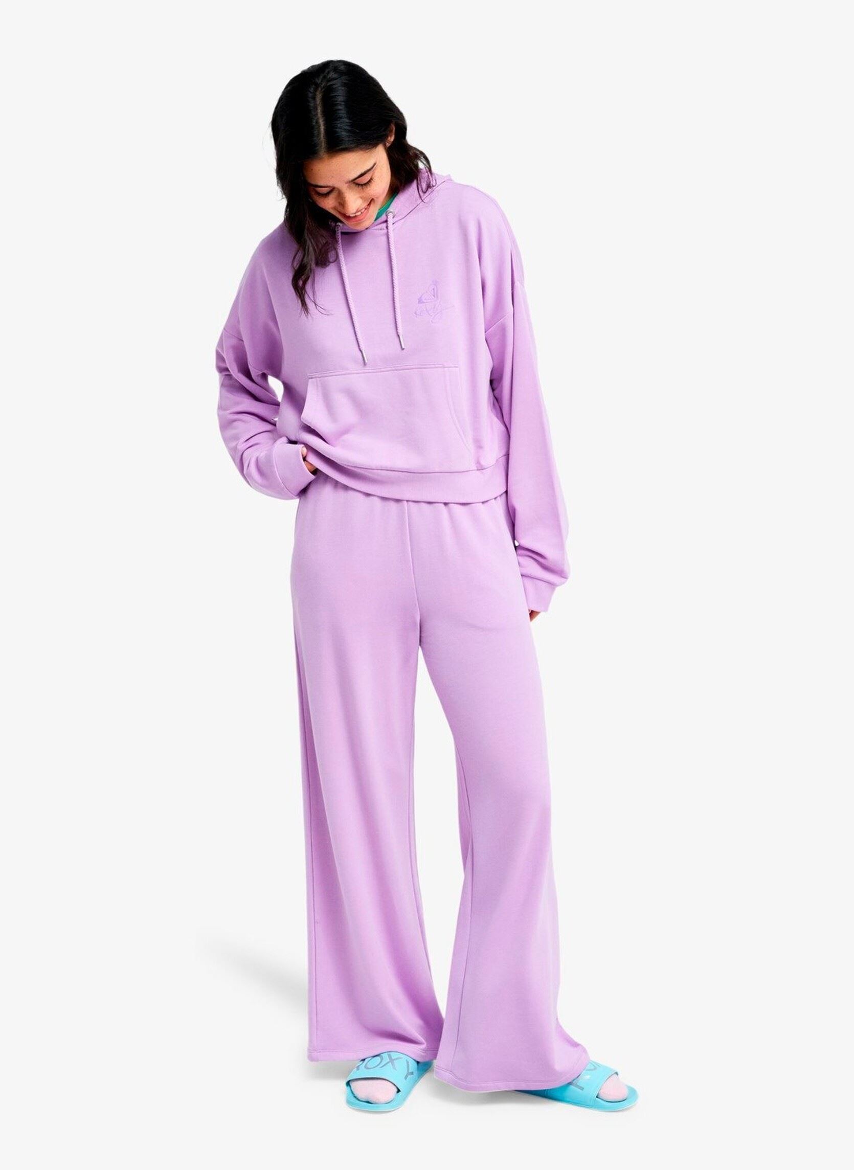 Sweats à capuche Surfing By Daylight Hoodie femme violet Roxy Sweats à capuche Surfing By Daylight Hoodie femme violet CROCUS PETAL