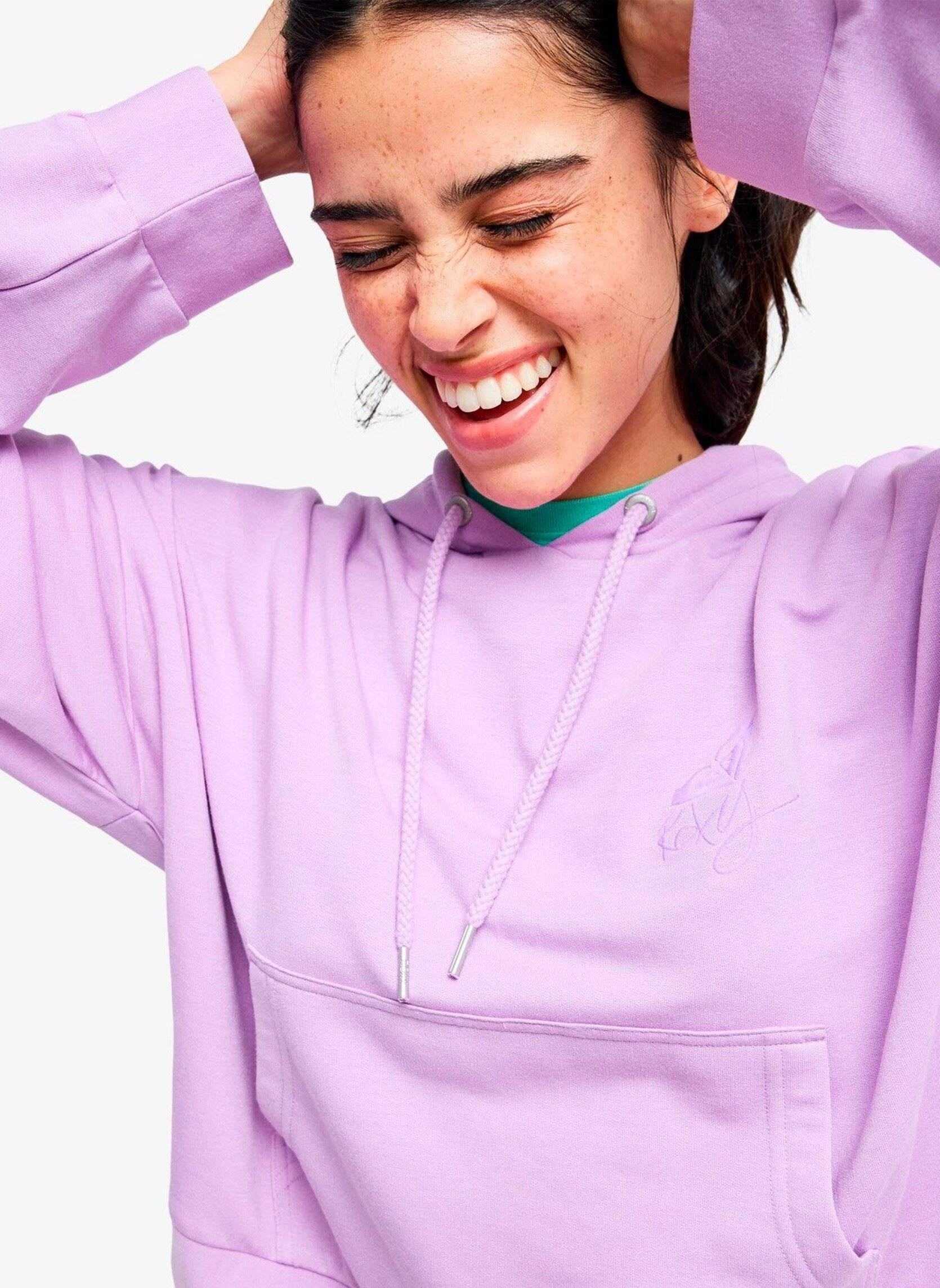 Sweats à capuche Surfing By Daylight Hoodie femme violet Roxy Sweats à capuche Surfing By Daylight Hoodie femme violet CROCUS PETAL