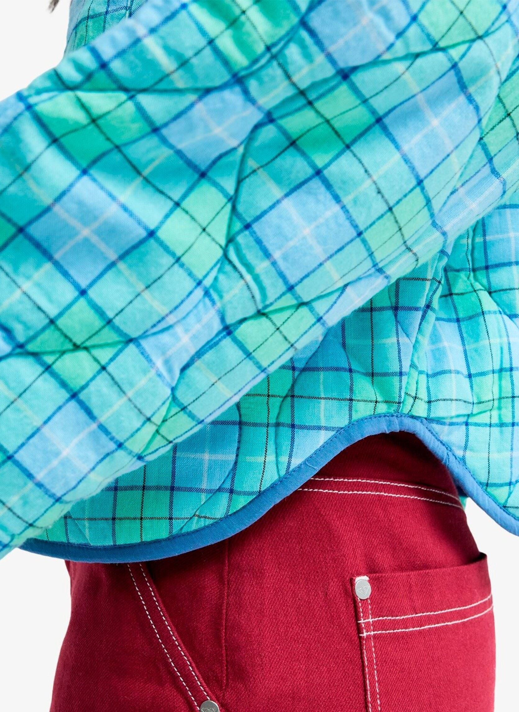 Vestes Seaside Resort femme bleu Roxy Vestes Seaside Resort femme bleu AIRY BLUE AS IF PLAID