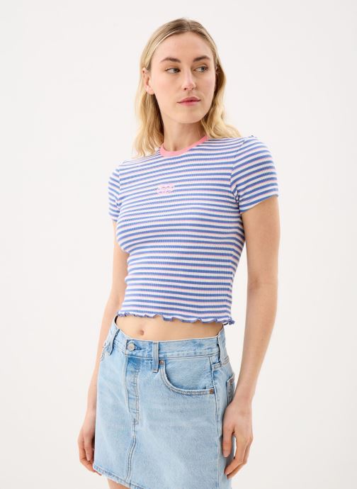 Roxy T-Shirts Bright Lights Baby Tee damen blau