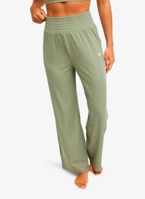 Bas de jogging Rise & Vibe Rib Smoked Pants femme vert Roxy Bas de jogging Rise & Vibe Rib Smoked Pants femme vert OIL GREEN