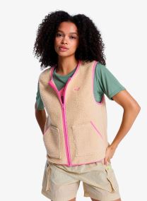 Vestes polaires Boundless Spirit Easy Vest femme beige Roxy Vestes polaires Boundless Spirit Easy Vest femme beige PEBBLE