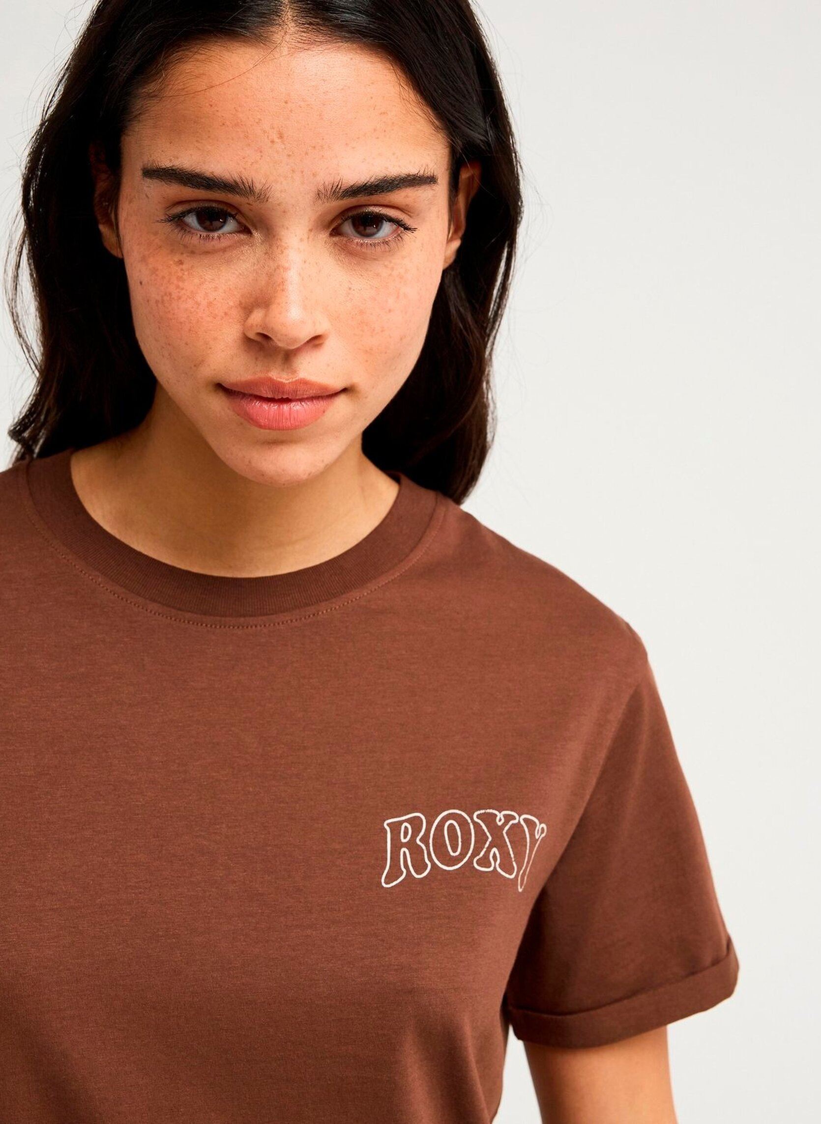 Tee-shirts Oceanregular Fb femme marron Roxy Tee-shirts Oceanregular Fb femme marron CHESTNUT