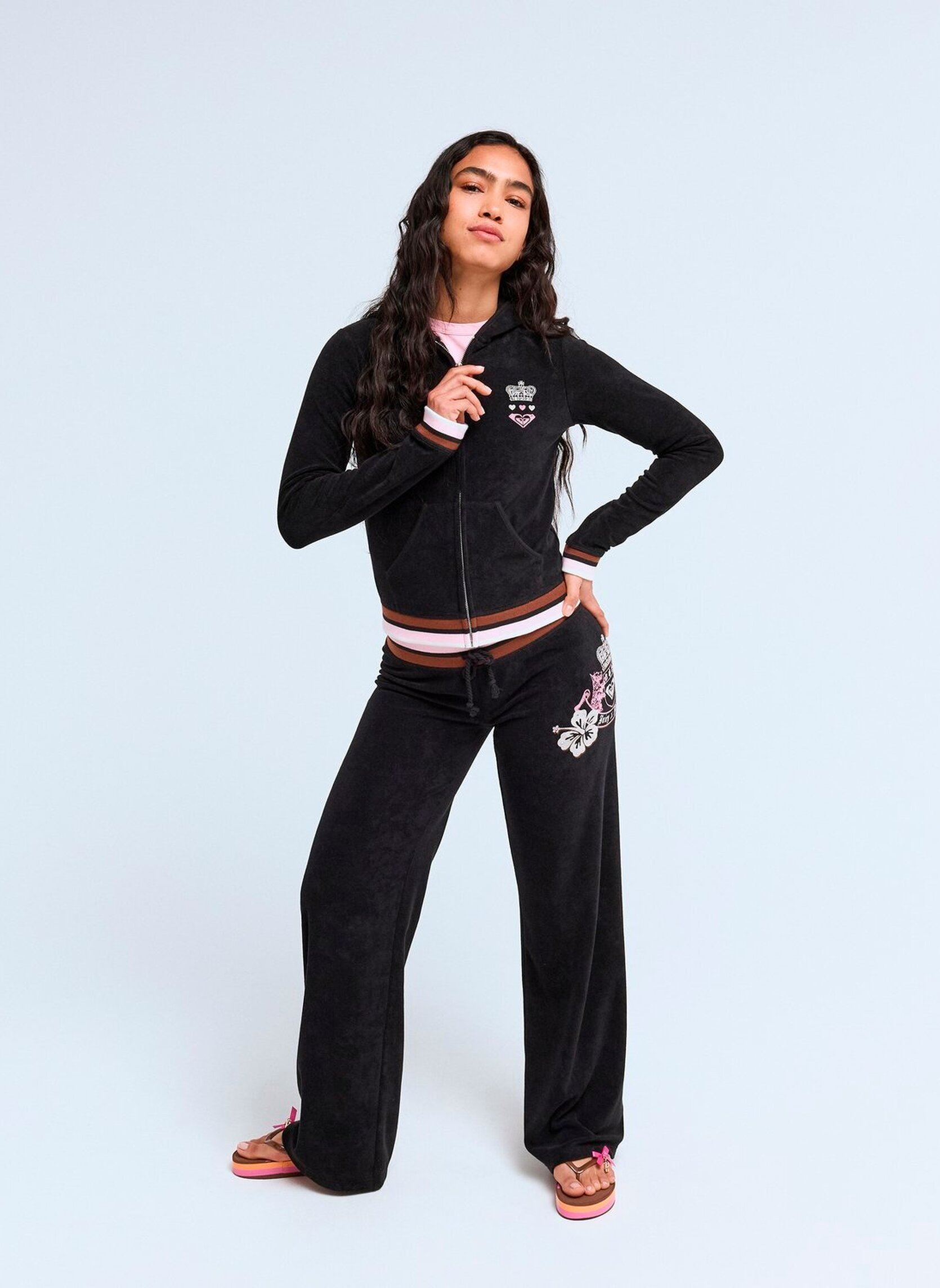 Sweaters met rits Rxjc Fitted Hoodie dames zwart Roxy Sweaters met rits Rxjc Fitted Hoodie dames zwart Anthracite