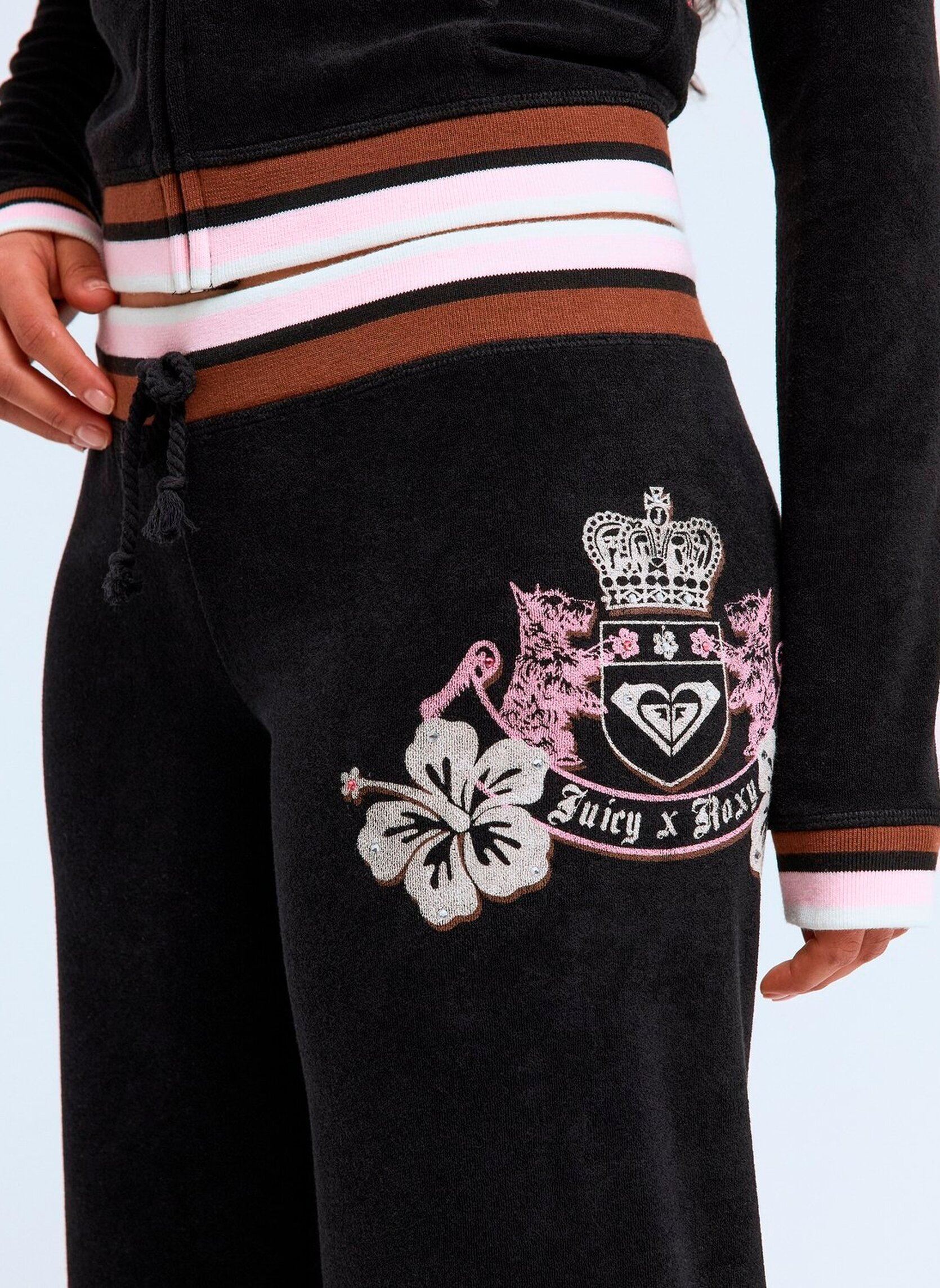 Wijde broeken Rxjc Og Straight Pants dames zwart Roxy Wijde broeken Rxjc Og Straight Pants dames zwart Anthracite
