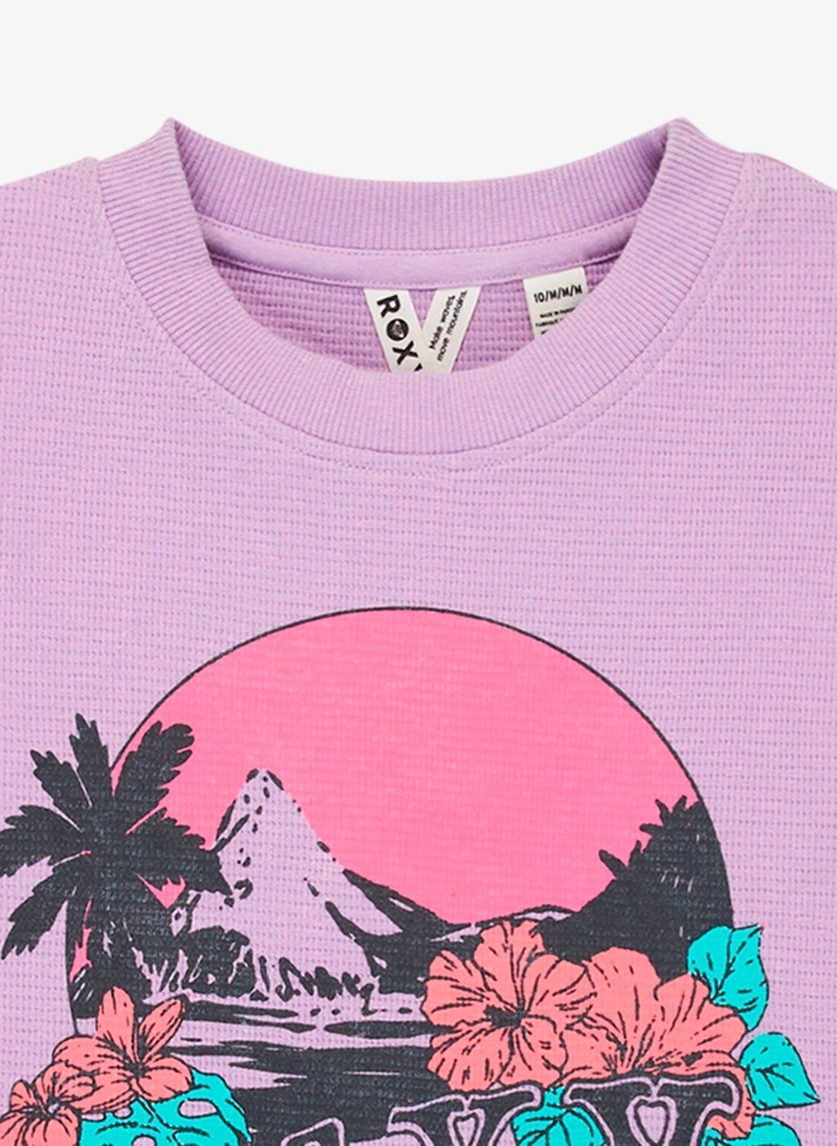 Langarm-T-Shirts Eastside Midweight Rg mädchen violett Roxy Langarm-T-Shirts Eastside Midweight Rg mädchen violett CROCUS PETAL