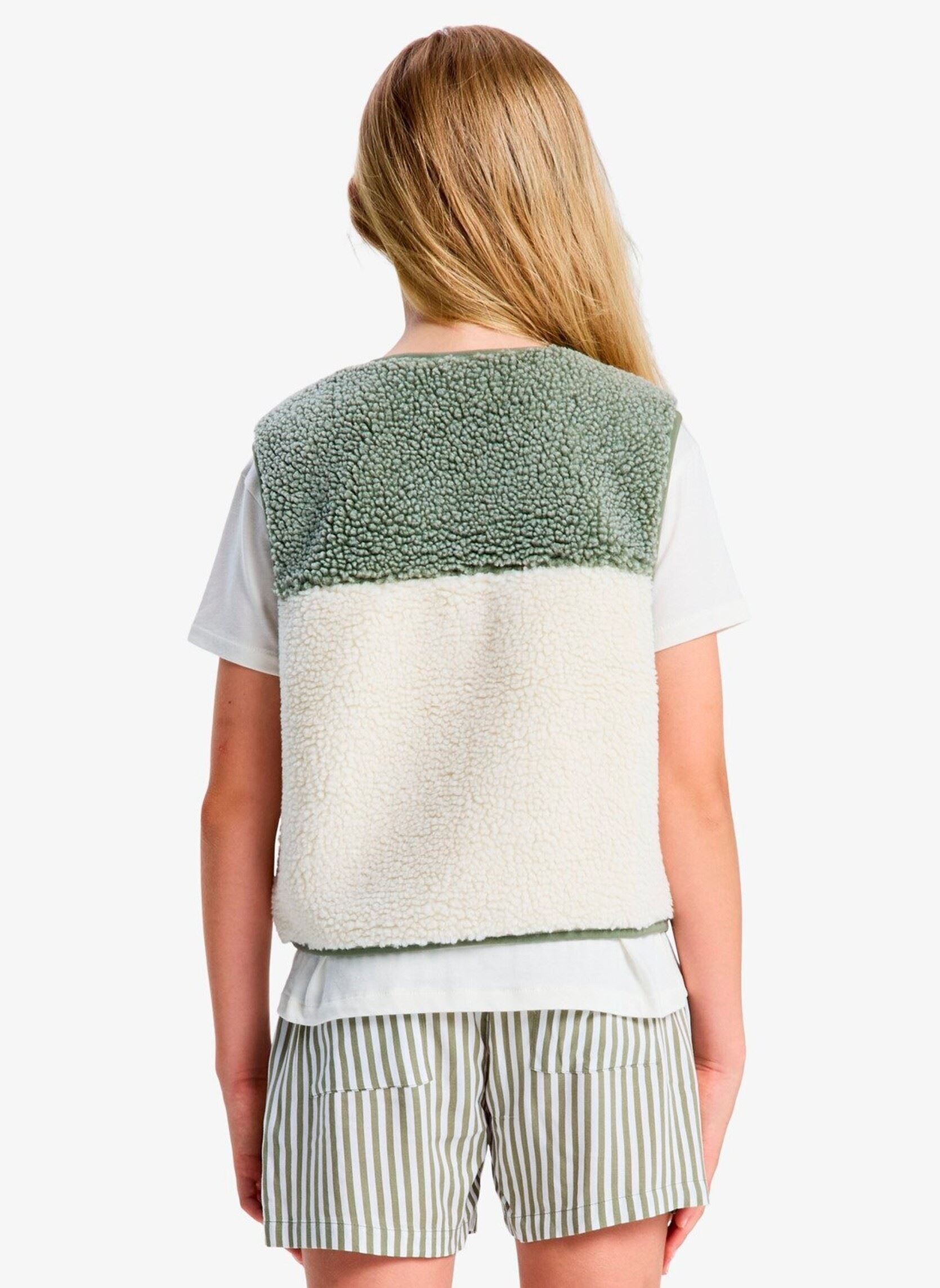 Vestes Iconic Color Block fille vert Roxy Vestes Iconic Color Block fille vert OIL GREEN