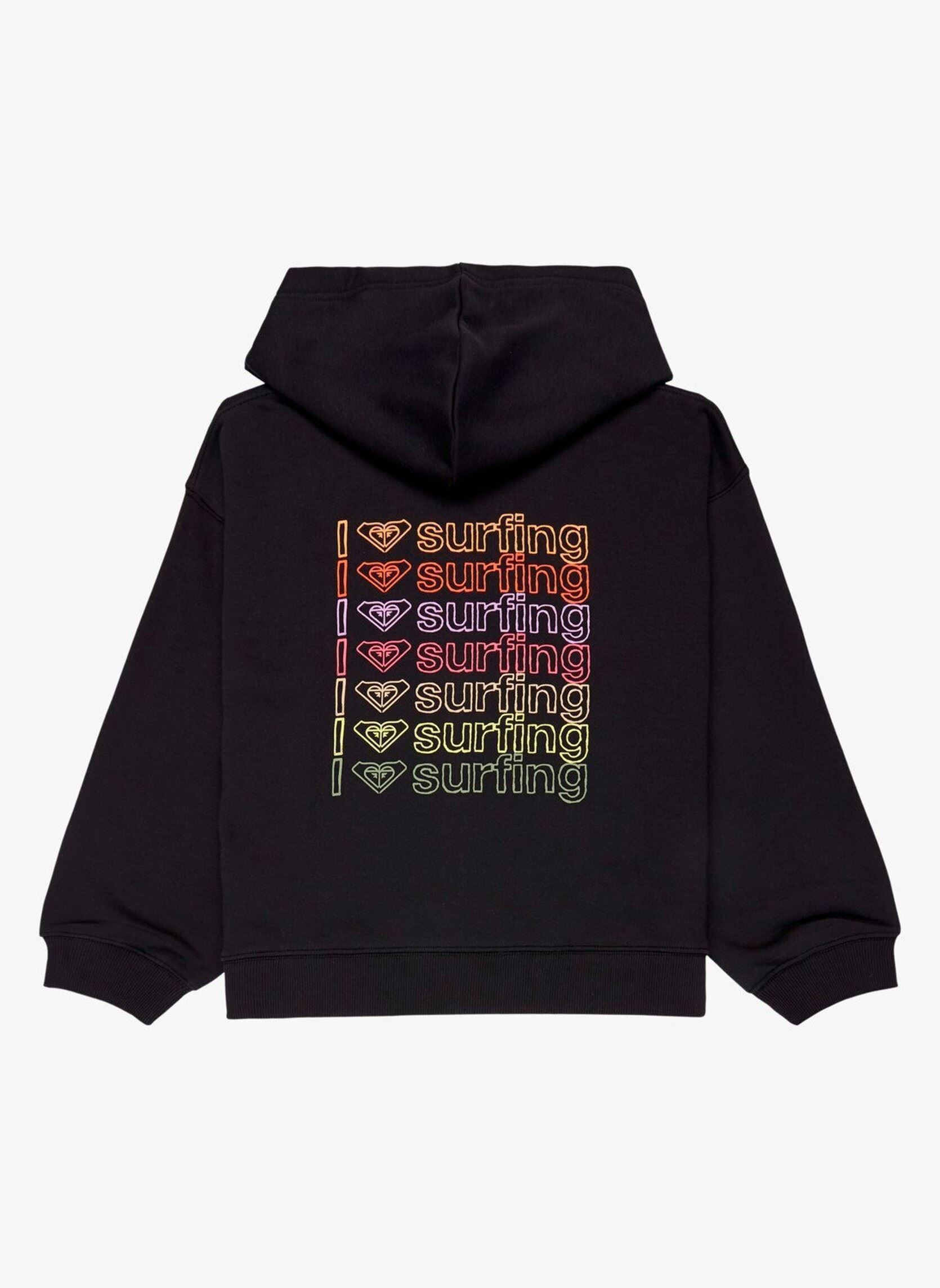 Sweatshirts mit Reißverschluss Midnight Hike Bruhsed Rg mädchen schwarz Roxy Sweatshirts mit Reißverschluss Midnight Hike Bruhsed Rg mädchen schwarz ANTHRACITE
