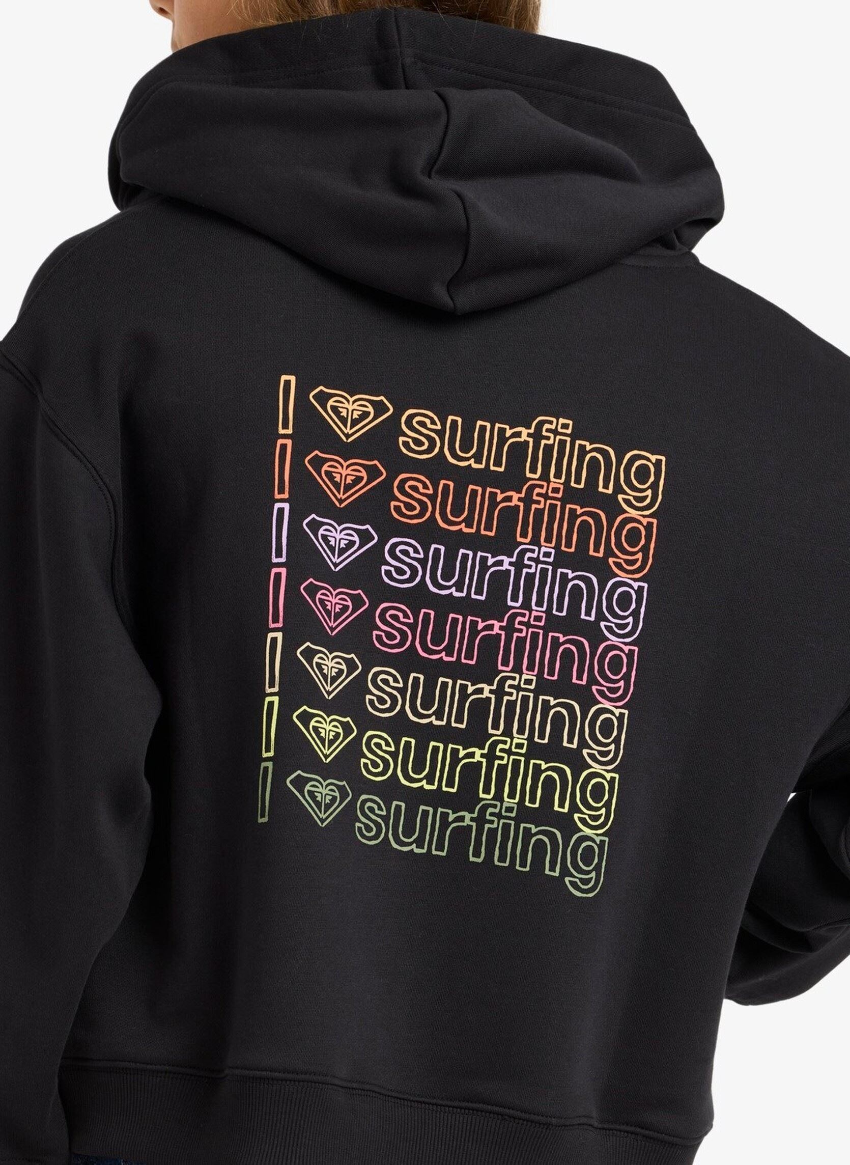 Sweatshirts mit Reißverschluss Midnight Hike Bruhsed Rg mädchen schwarz Roxy Sweatshirts mit Reißverschluss Midnight Hike Bruhsed Rg mädchen schwarz ANTHRACITE