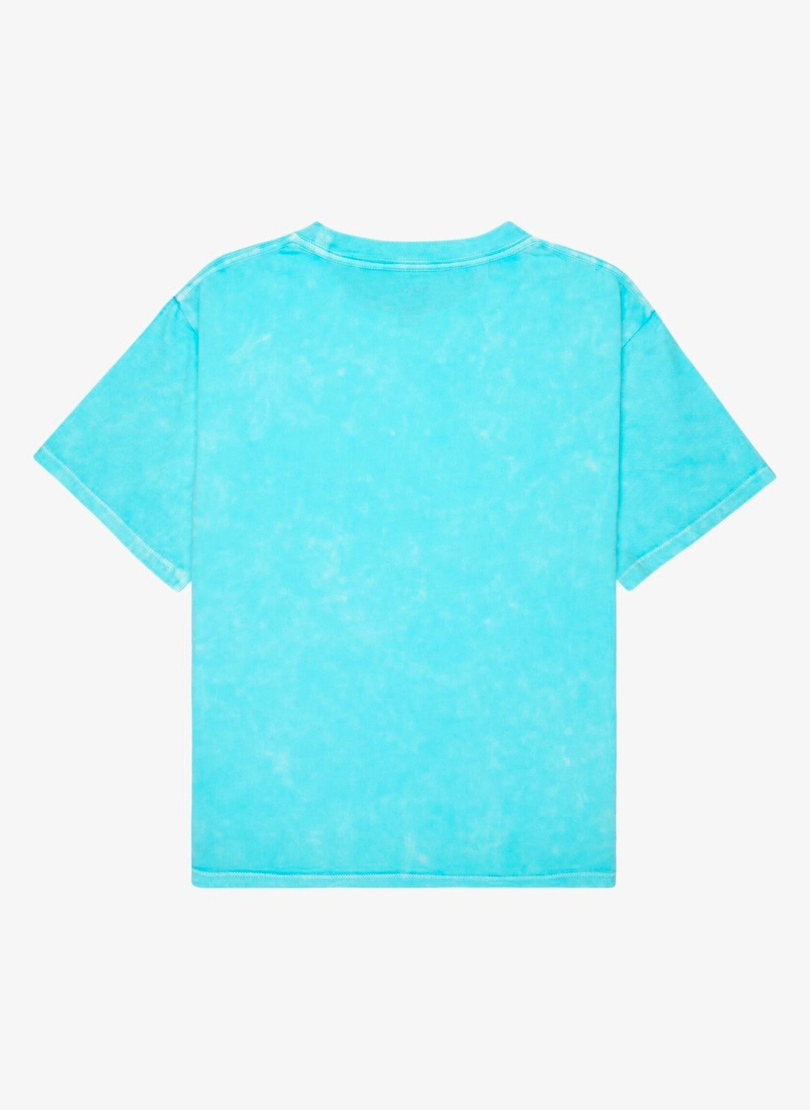 Tee-shirts manches courtes Eveoversize Washed fille bleu Roxy Tee-shirts manches courtes Eveoversize Washed fille bleu AQUA SPLASH