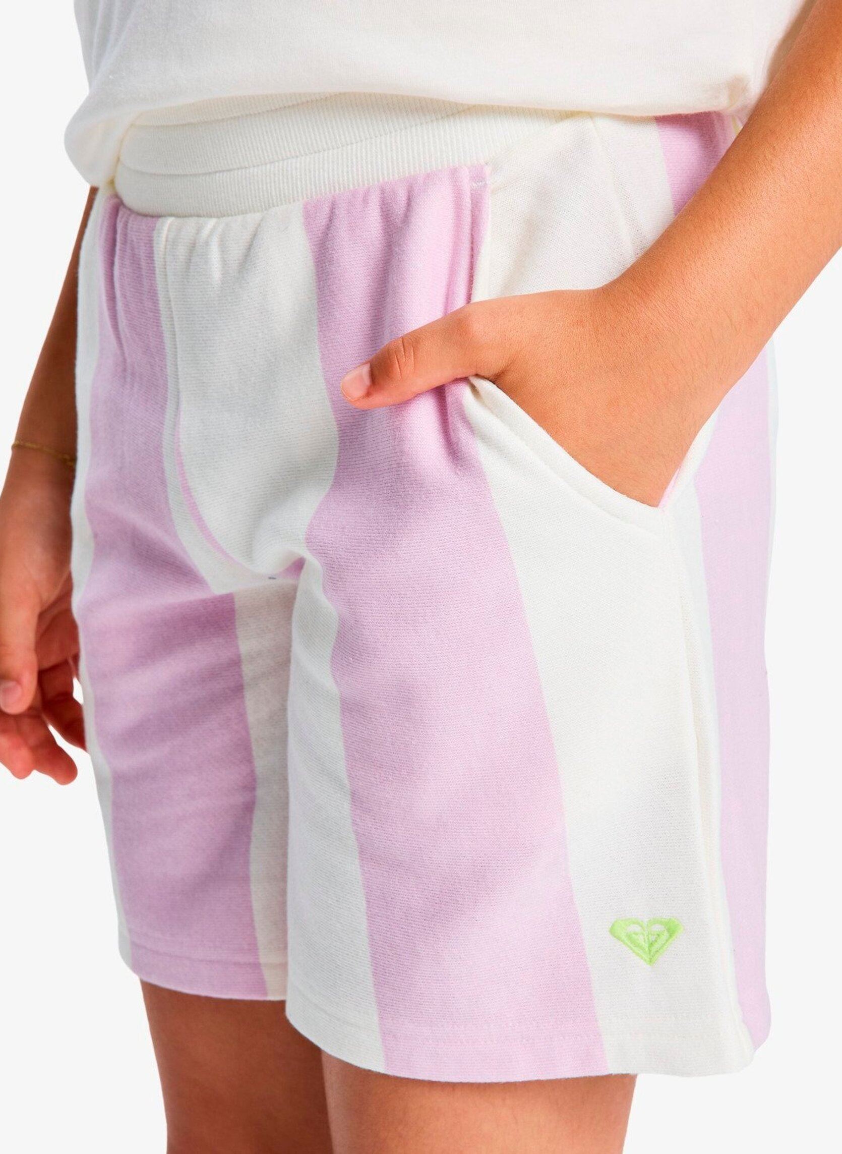 Shorts Little Things Short mädchen violett Roxy Shorts Little Things Short mädchen violett Crocus Petal Strictly Stripe