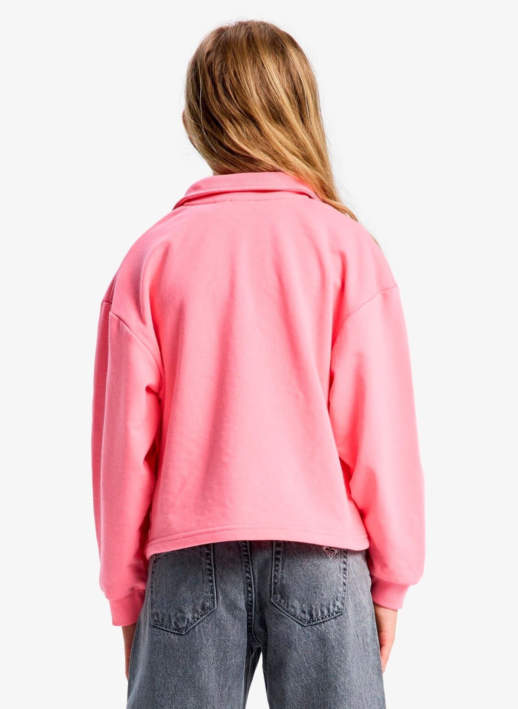 Kapuzenpullover Breezy Current mädchen rosa Roxy Kapuzenpullover Breezy Current mädchen rosa PLUMERIA