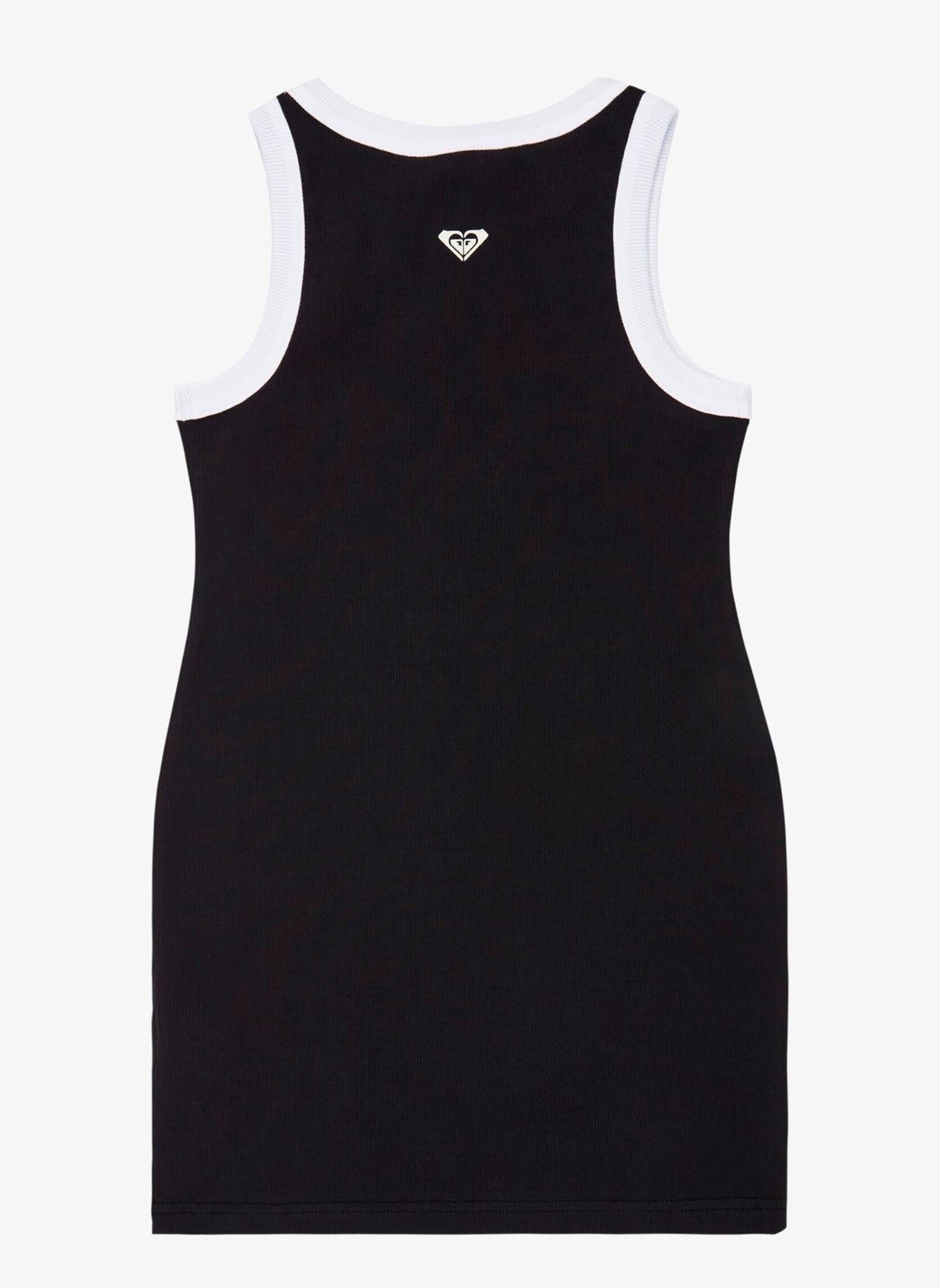 Robes Iconic Days Dress Rg fille noir Roxy Robes Iconic Days Dress Rg fille noir ANTHRACITE