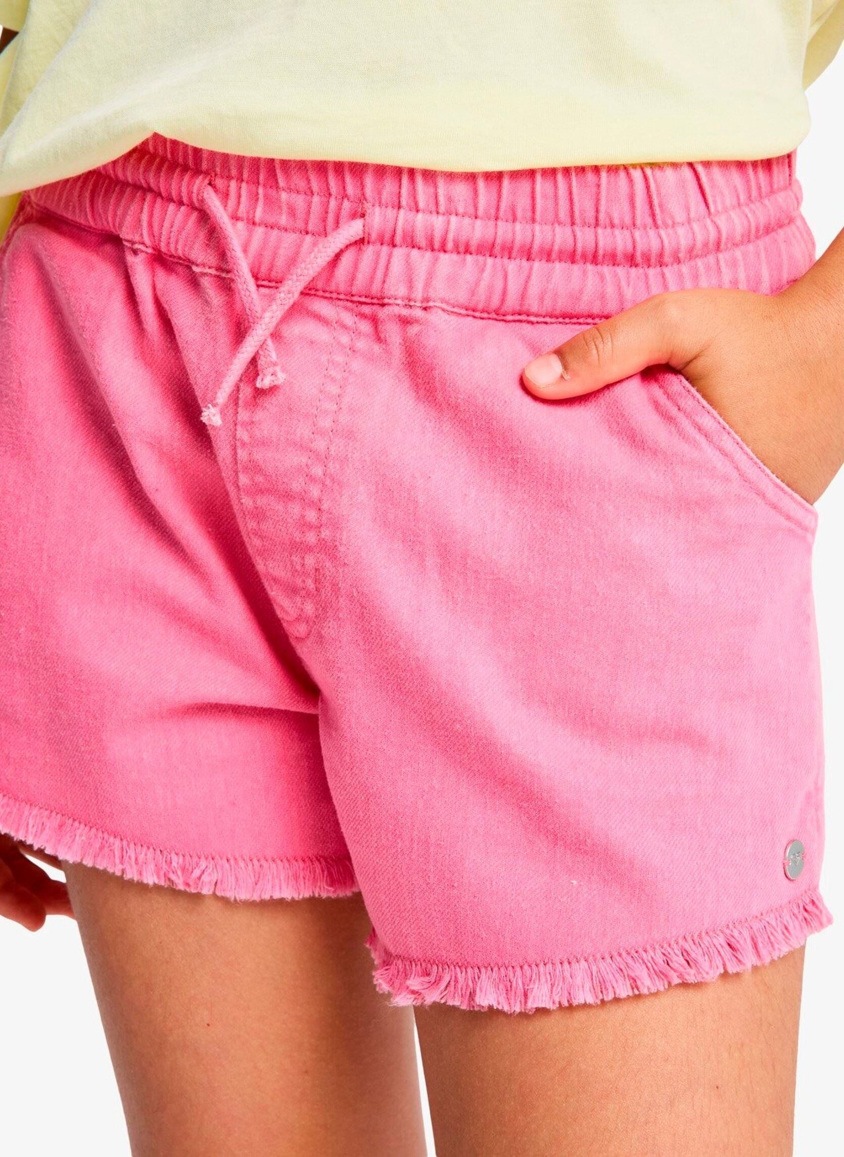 Shorts Scenic Route Twill Rg fille rose Roxy Shorts Scenic Route Twill Rg fille rose SANGRIA SUNSET