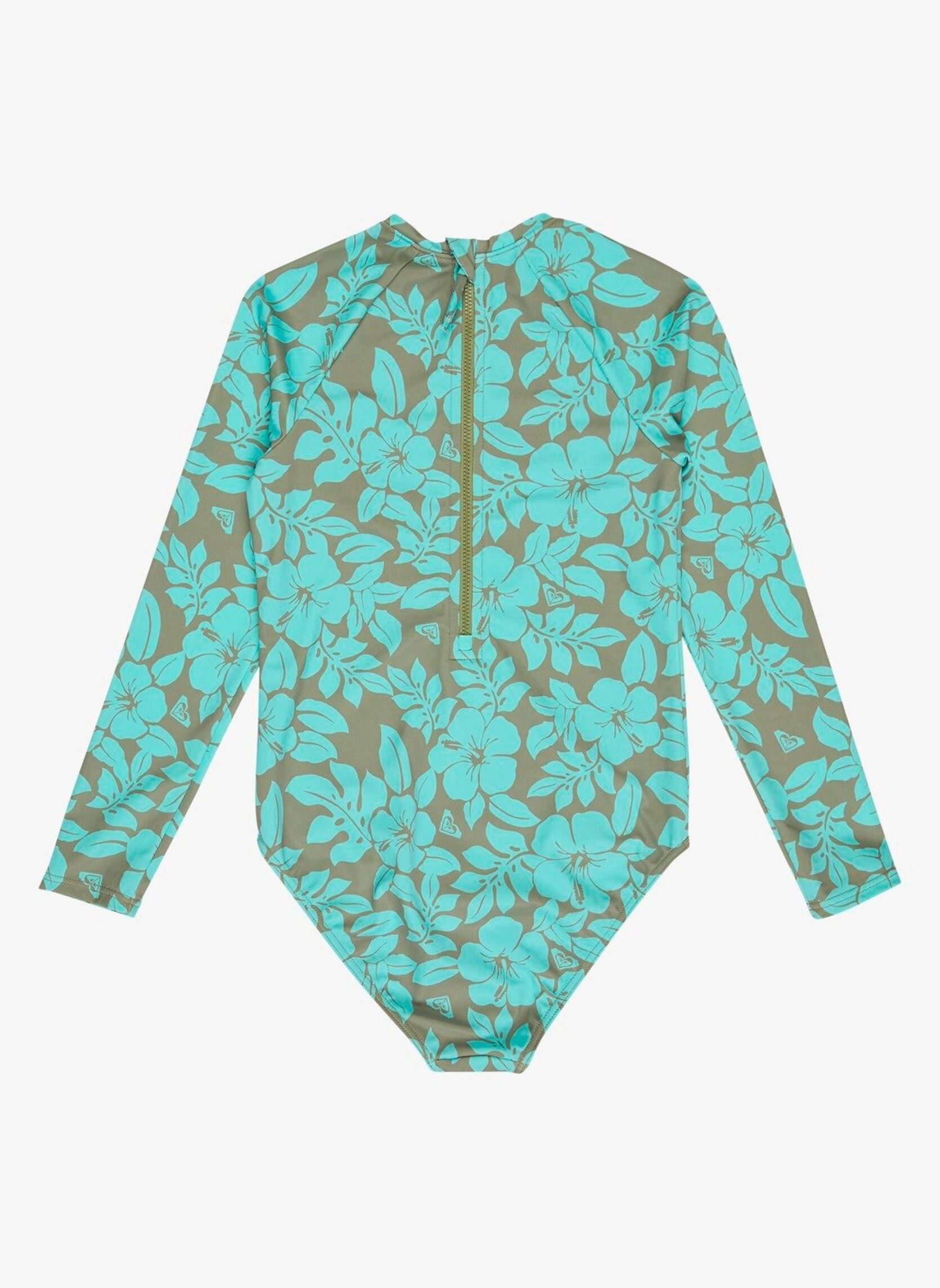 Langarm-T-Shirts Roxy Spirit Onesie mädchen blau Roxy Langarm-T-Shirts Roxy Spirit Onesie mädchen blau Oil Green The Mo Mini Rg