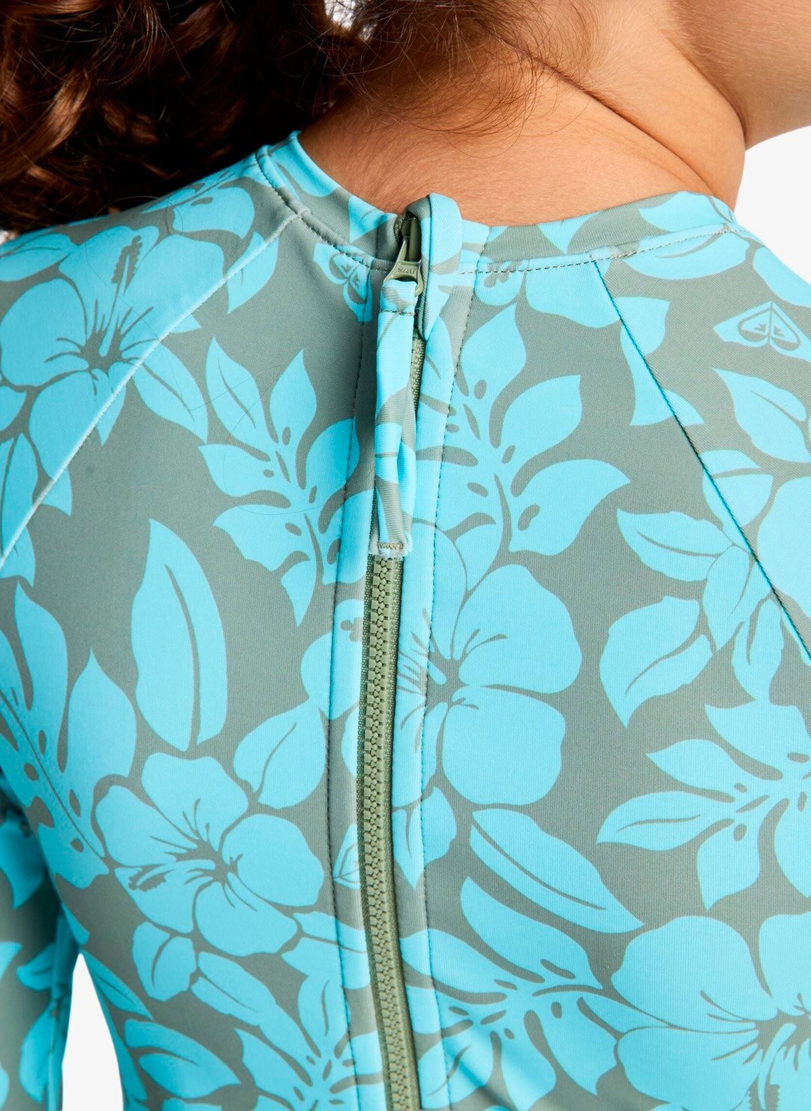Langarm-T-Shirts Roxy Spirit Onesie mädchen blau Roxy Langarm-T-Shirts Roxy Spirit Onesie mädchen blau Oil Green The Mo Mini Rg