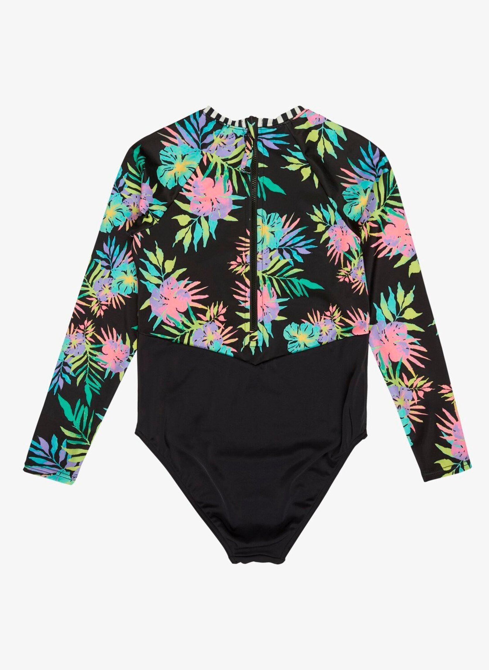 Tee-shirts manches longues Roxy Active Rg Onesie fille multicolore Roxy Tee-shirts manches longues Roxy Active Rg Onesie fille multicolore Anthracite Aquarella Active Rg