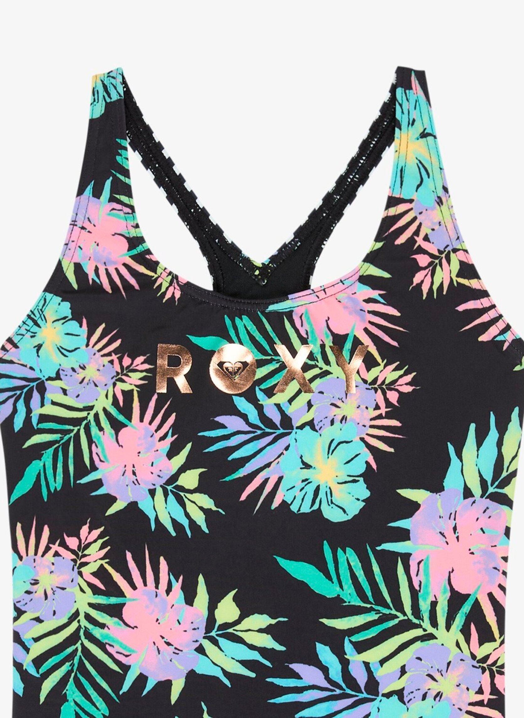 Einteiler Roxy Active Rg One Piece mädchen mehrfarbig Roxy Einteiler Roxy Active Rg One Piece mädchen mehrfarbig Anthracite Aquarella Active Rg