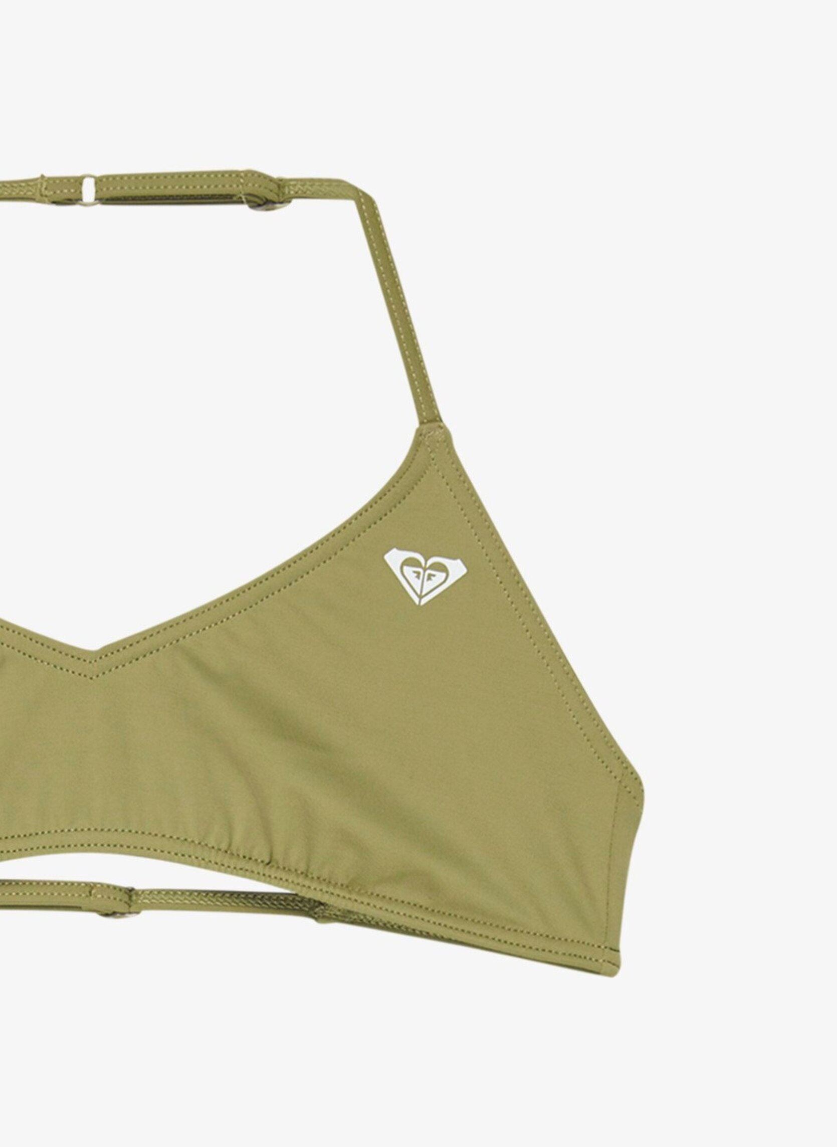 2 pièces Solid Active Rg Tri Bra Set fille vert Roxy 2 pièces Solid Active Rg Tri Bra Set fille vert Oil Green