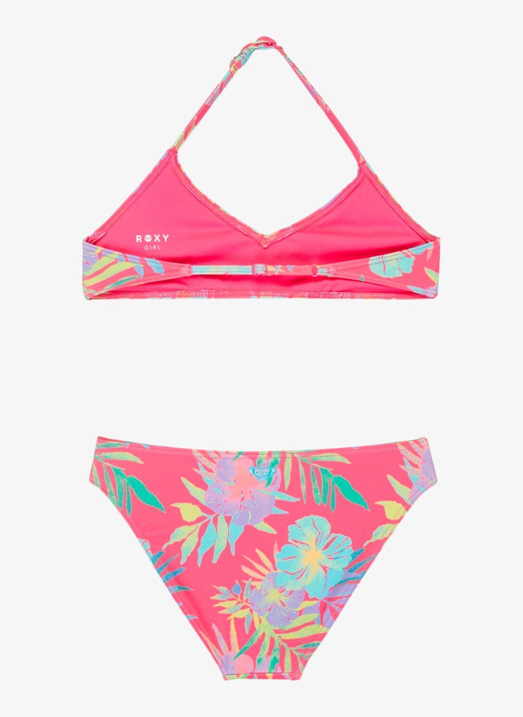 Bikini Aquarella Tri Bra Set meisjes roze Roxy Bikini Aquarella Tri Bra Set meisjes roze SANGRIA SUNSET AQUARELLA RG
