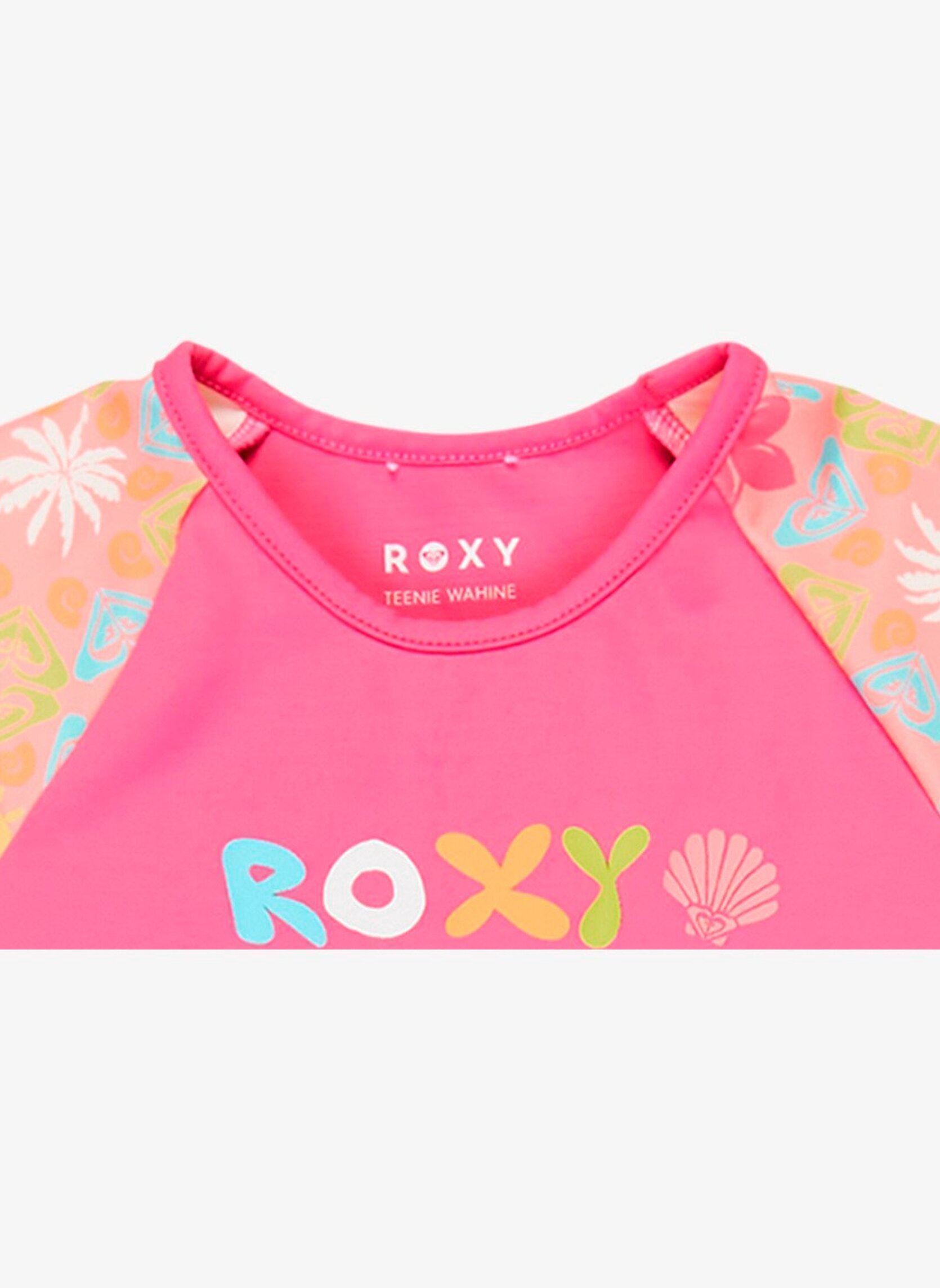 T-Shirts Check Tw Ss Lycra Set mädchen rosa Roxy T-Shirts Check Tw Ss Lycra Set mädchen rosa Plumeria Hippie Hour Diagonal