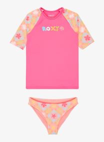 T-Shirts Check Tw Ss Lycra Set mädchen rosa Roxy T-Shirts Check Tw Ss Lycra Set mädchen rosa Plumeria Hippie Hour Diagonal