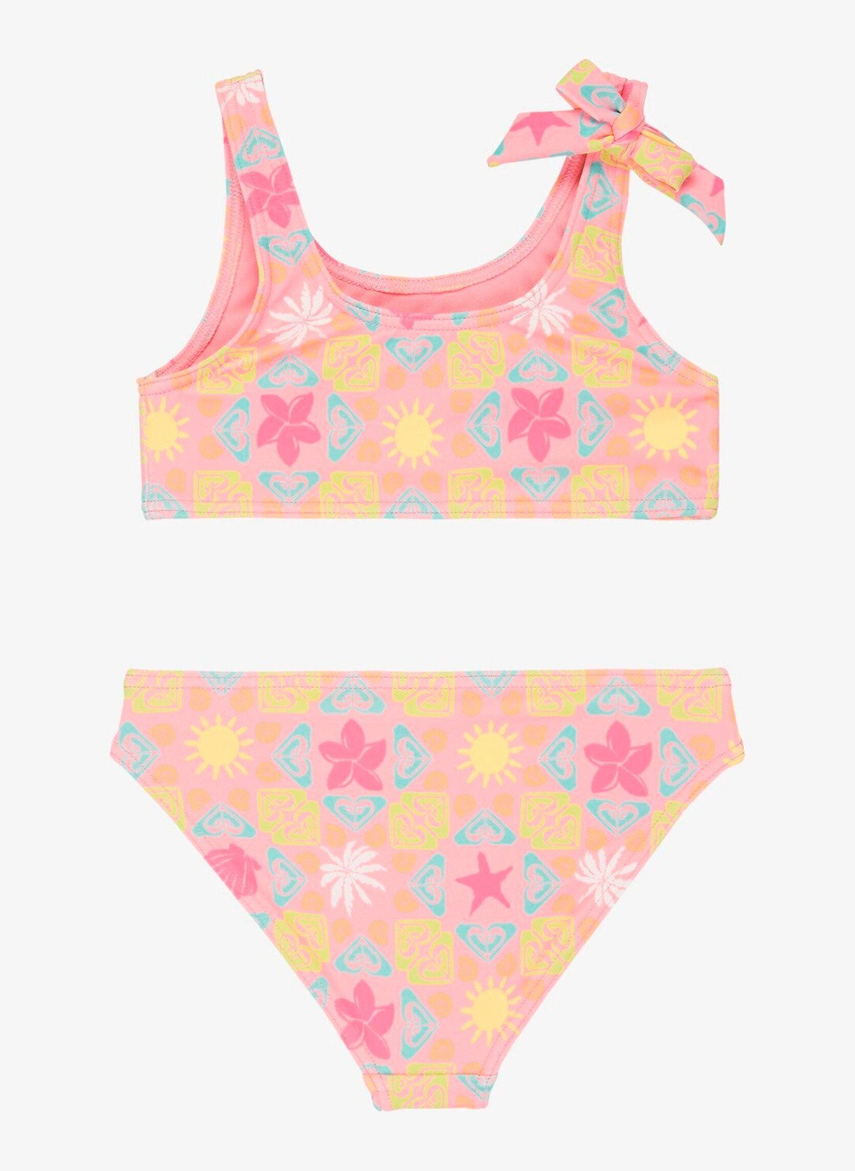 2 pièces Check Tw Bralette St fille rose Roxy 2 pièces Check Tw Bralette St fille rose Plumeria Hippie Hour Diagonal