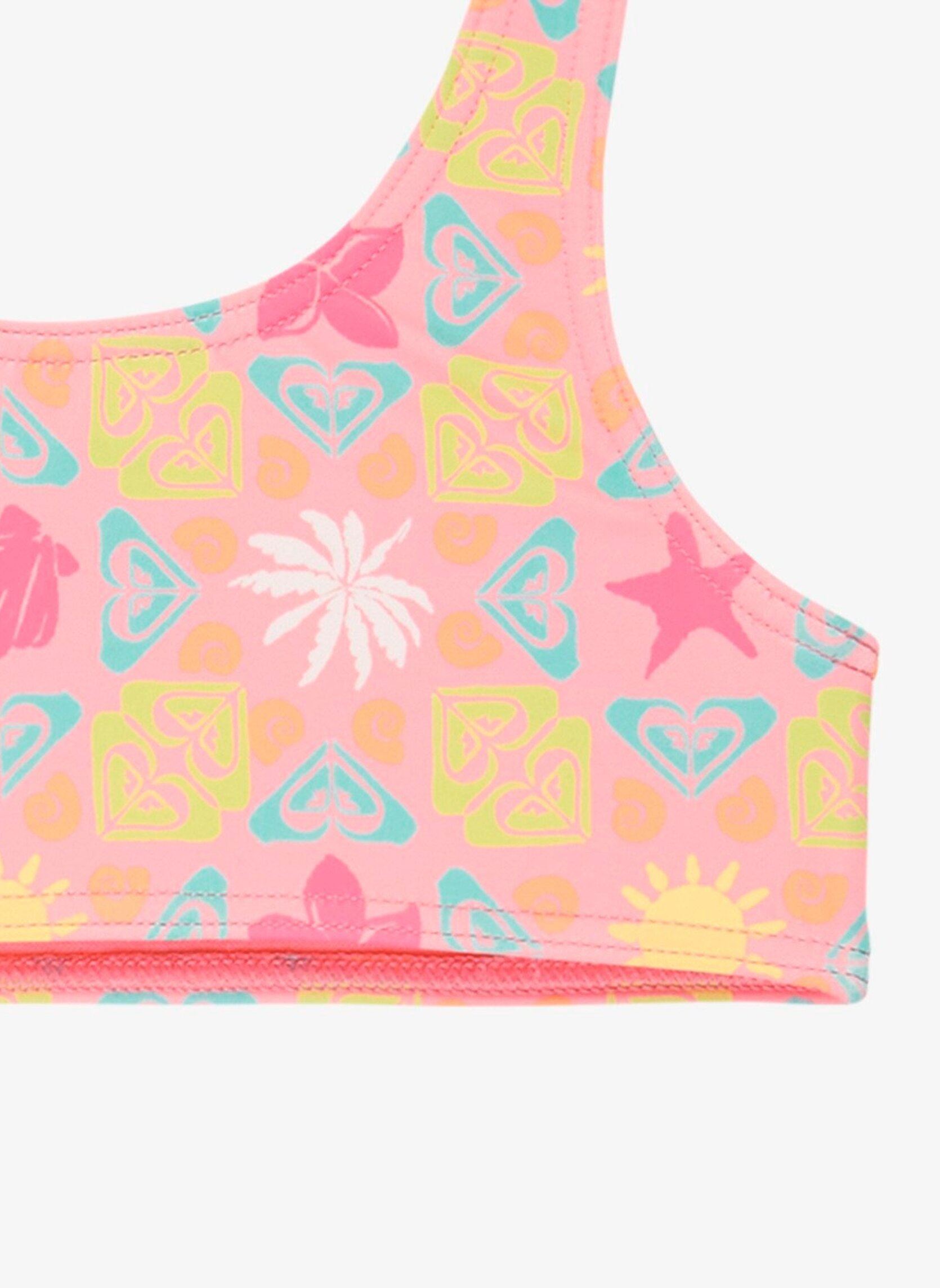 2 pièces Check Tw Bralette St fille rose Roxy 2 pièces Check Tw Bralette St fille rose Plumeria Hippie Hour Diagonal