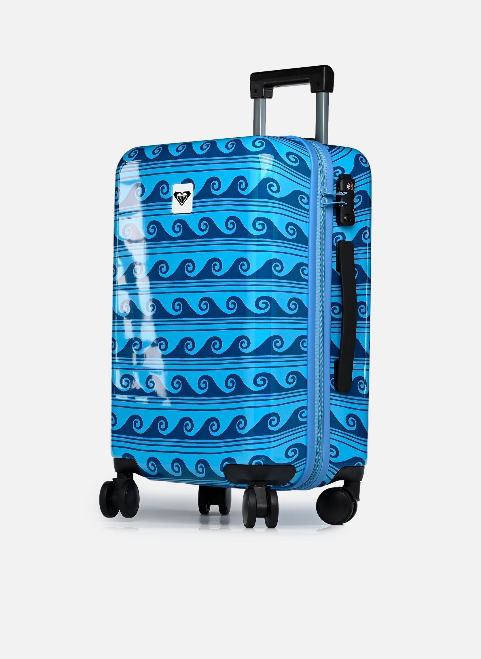 Handbagagekoffers Like A Seashell dames blauw Roxy Handbagagekoffers Like A Seashell dames blauw SILVER LAKE BLUE MAKE A SPL AX