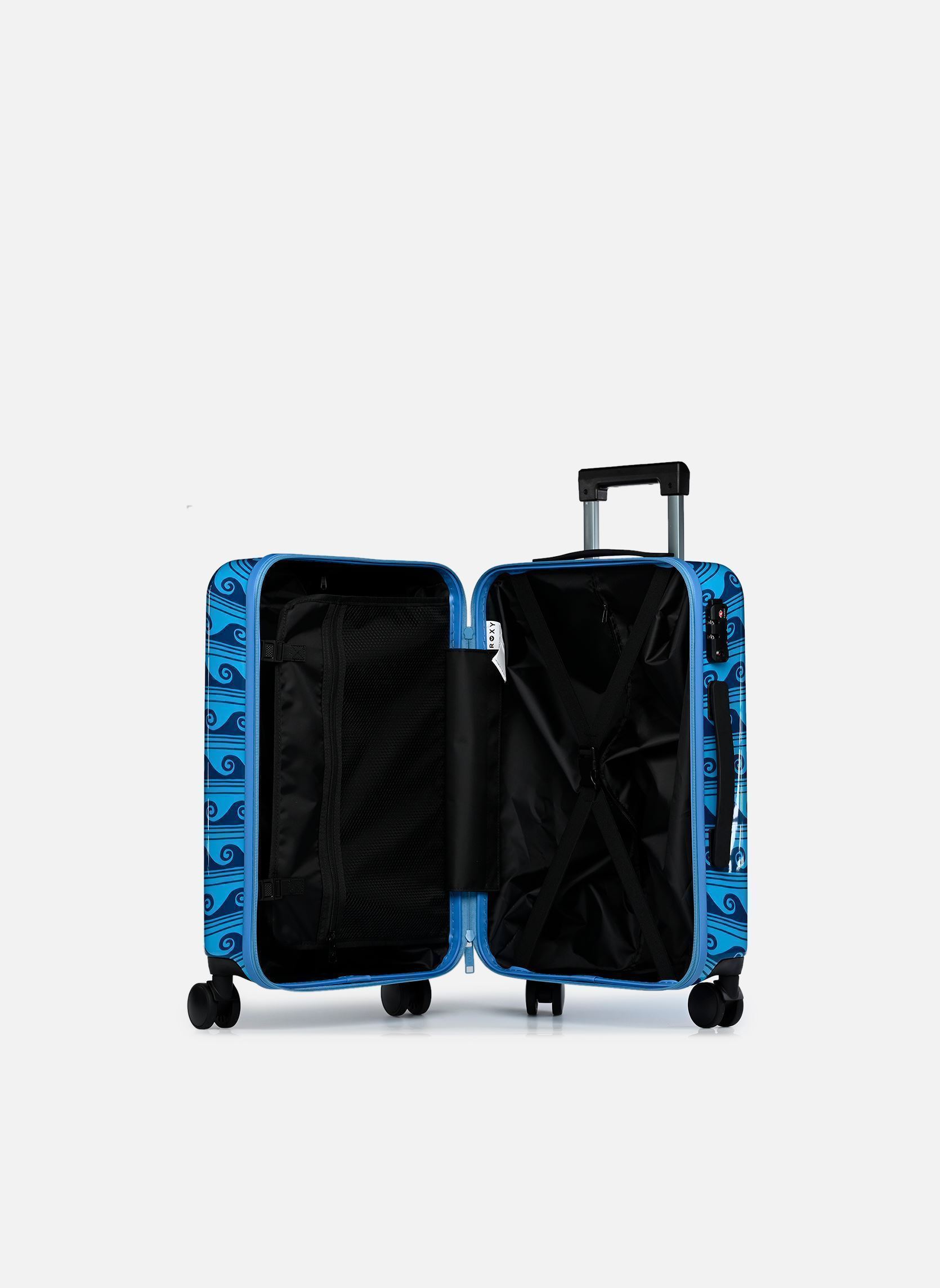 Handbagagekoffers Like A Seashell dames blauw Roxy Handbagagekoffers Like A Seashell dames blauw SILVER LAKE BLUE MAKE A SPL AX