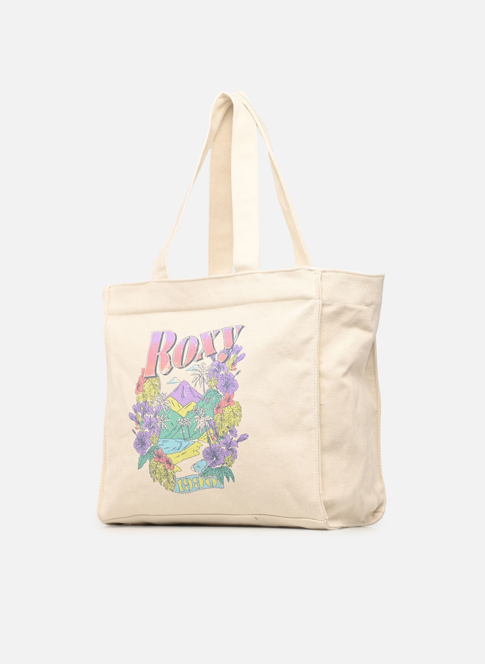 Cabas Chase The Wave Tote femme beige Roxy Cabas Chase The Wave Tote femme beige PARCHMENT
