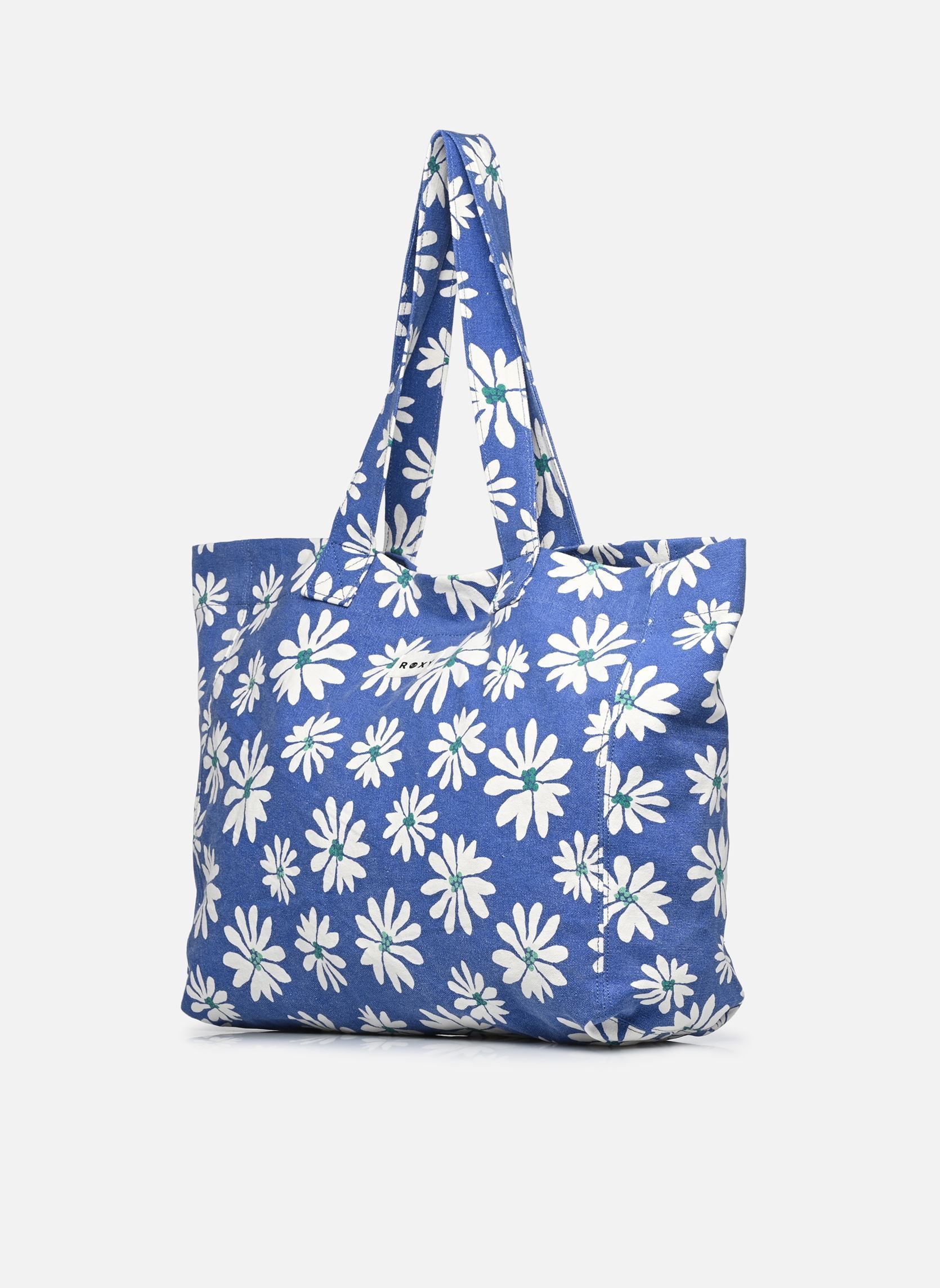 Cabas Anti Bad Vibes femme bleu Roxy Cabas Anti Bad Vibes femme bleu COCONUT MILK FLOWER SOUL