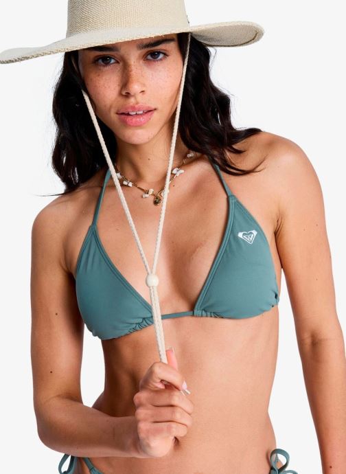 Roxy Hauts de maillot triangle Sd Essentials Tiki Tri femme vert