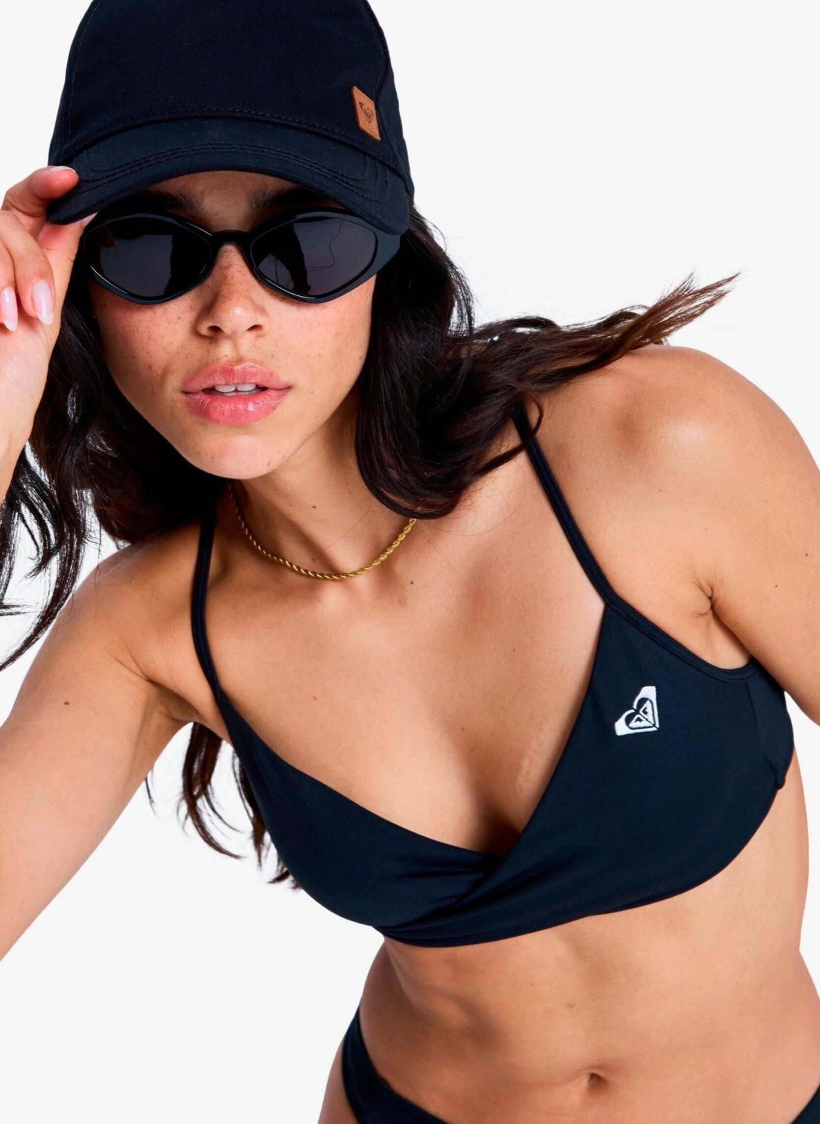 Sport-beha bikinitops Sd Essentials Wrap Bra dames zwart Roxy Sport-beha bikinitops Sd Essentials Wrap Bra dames zwart ANTHRACITE,Anthracite