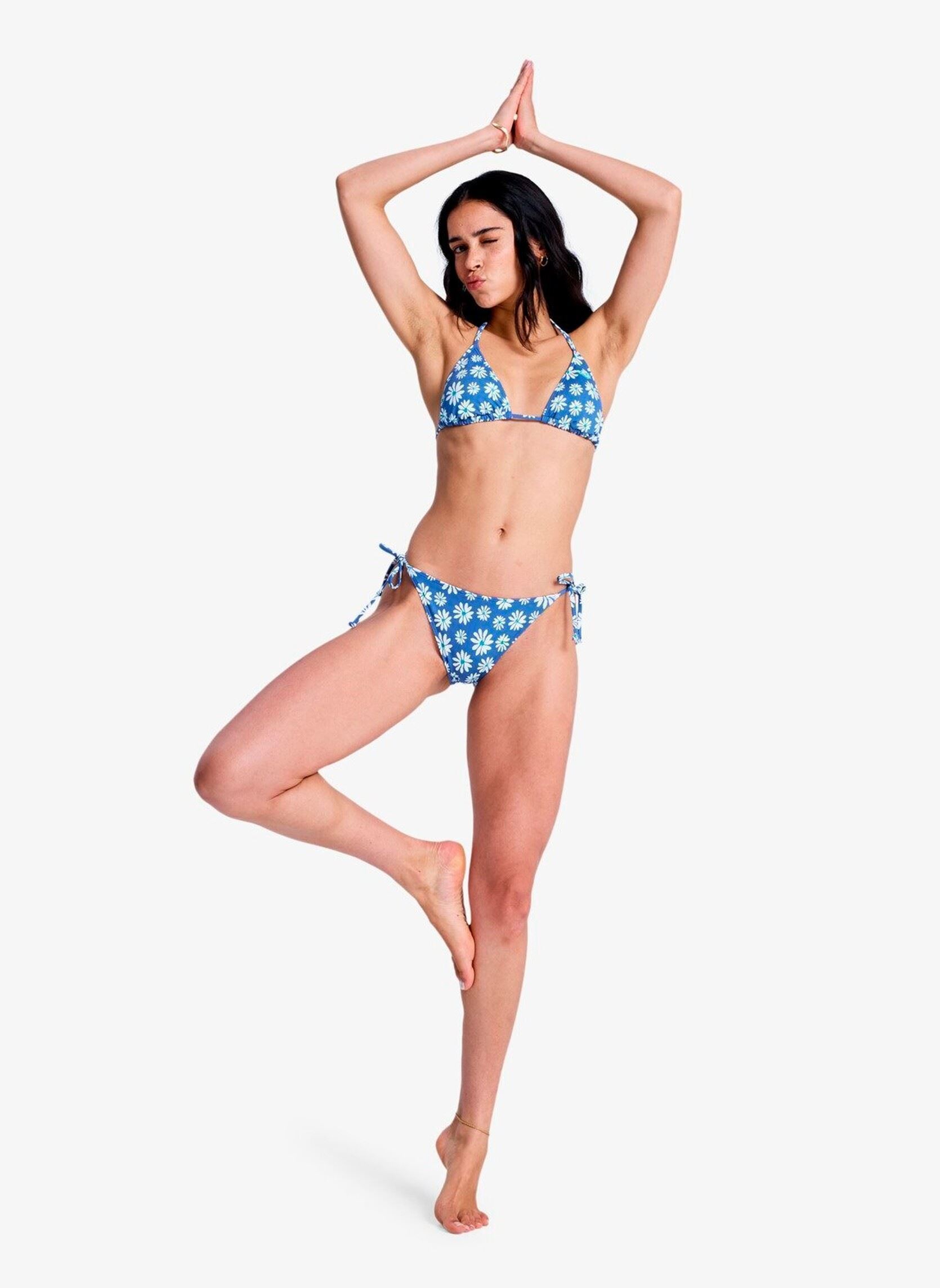 Hauts de maillot triangle Pt Essentials Tiki Tri femme bleu Roxy Hauts de maillot triangle Pt Essentials Tiki Tri femme bleu DUTCH BLUE FLOWER SOUL SMALL