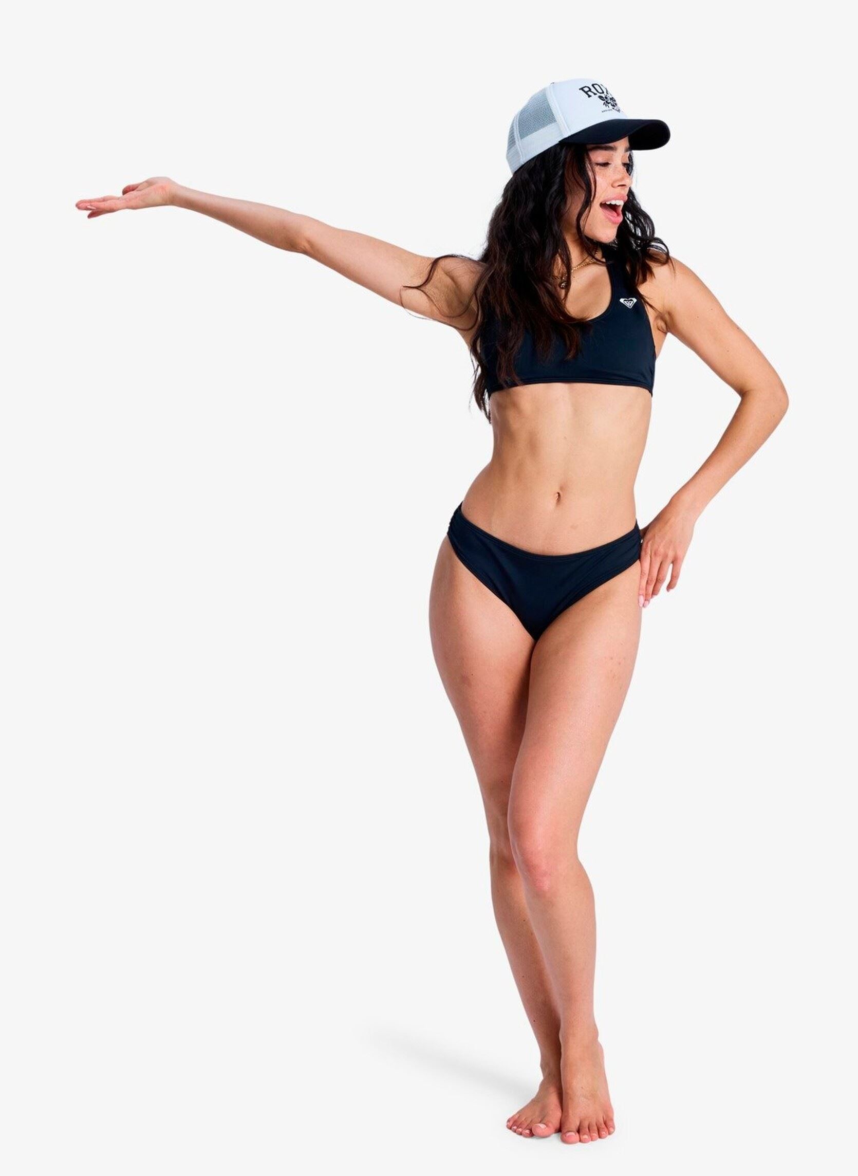 Slip bikini Sd Essentials Hipster donna nero Roxy Slip bikini Sd Essentials Hipster donna nero ANTHRACITE