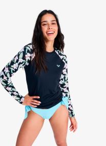 T-shirts met lange mouwen Ls Lycra dames zwart