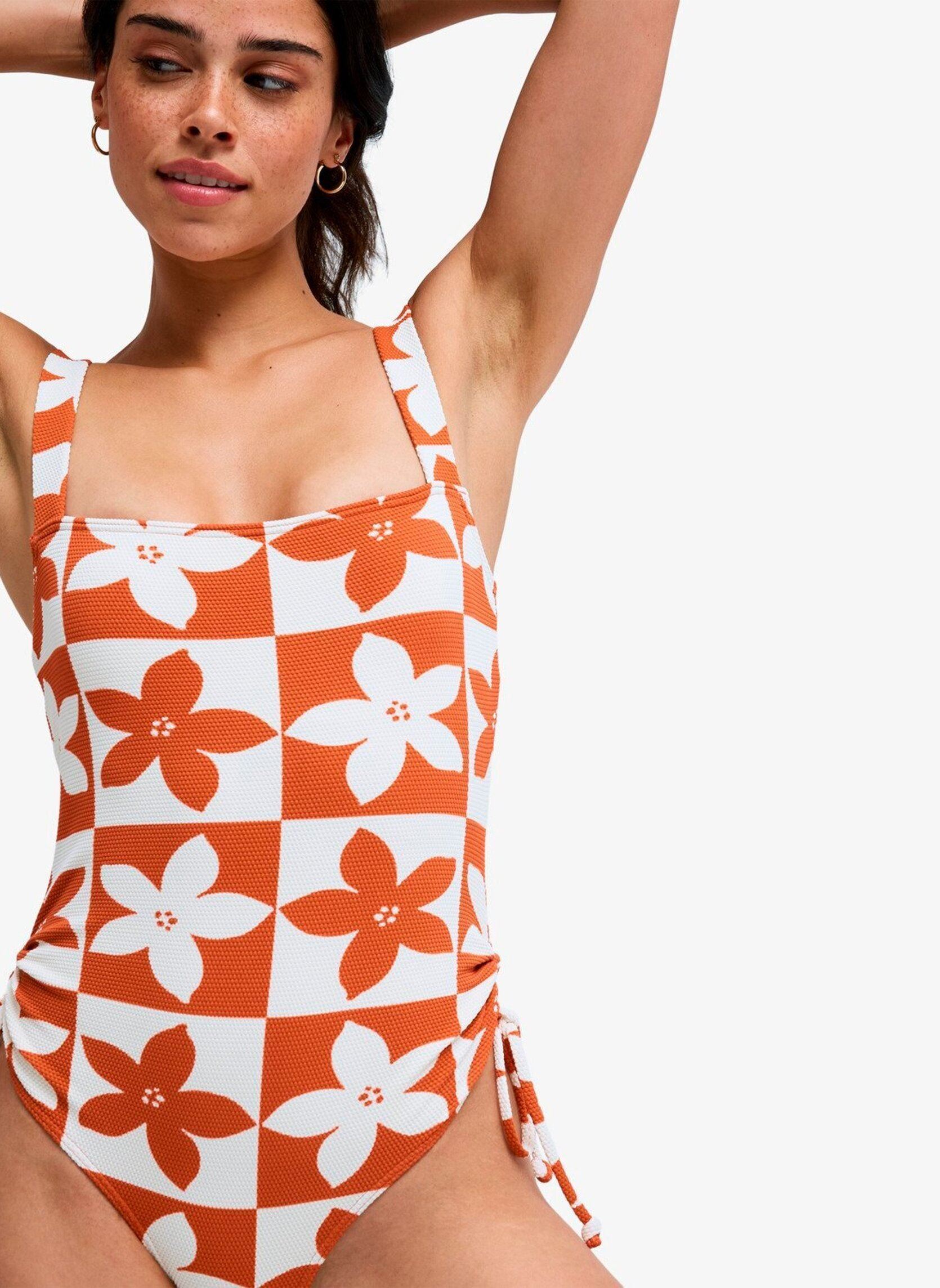 Einteiler Hazy Days One Piece damen orange Roxy Einteiler Hazy Days One Piece damen orange Ginger Spice Flora