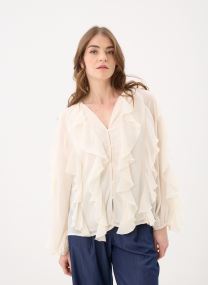 Chemises manches longues Bolta femme blanc